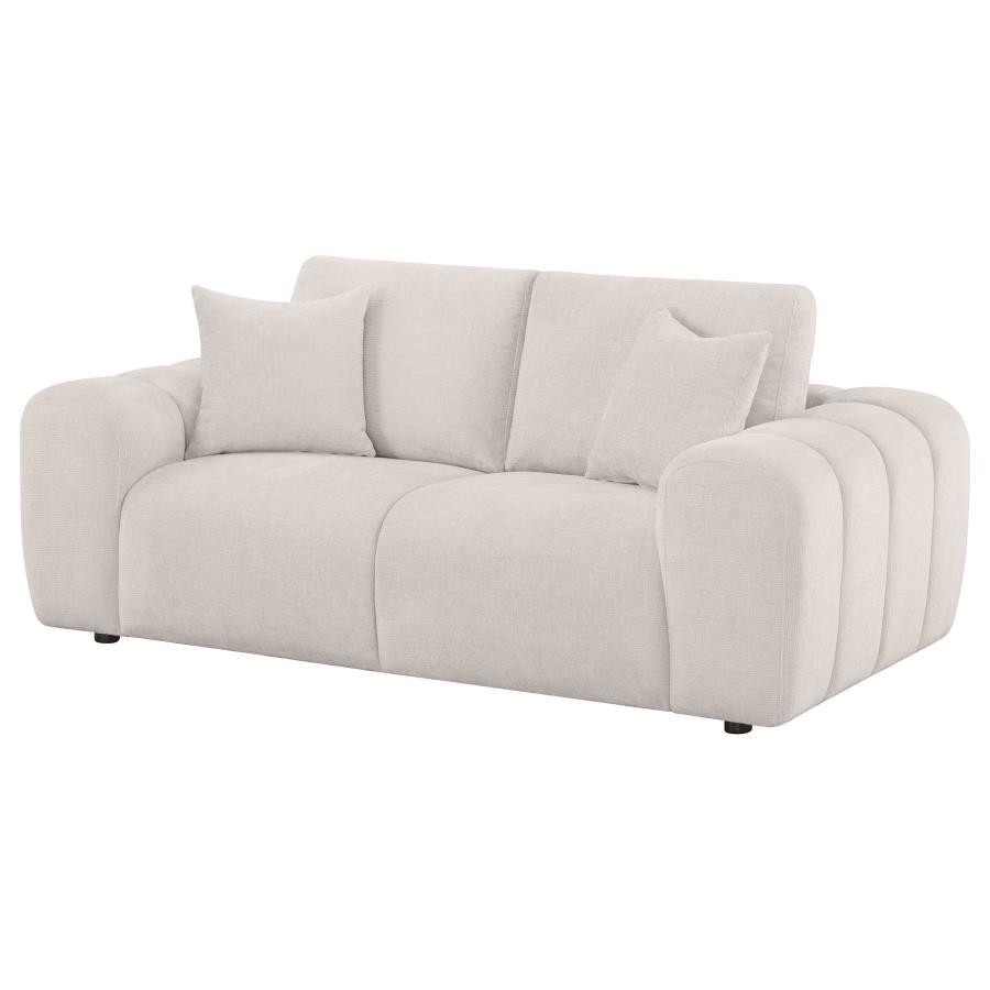 Burnett - Chenille Upholstered Wide Arm Loveseat - Urban Living Furniture (Los Angeles, CA)