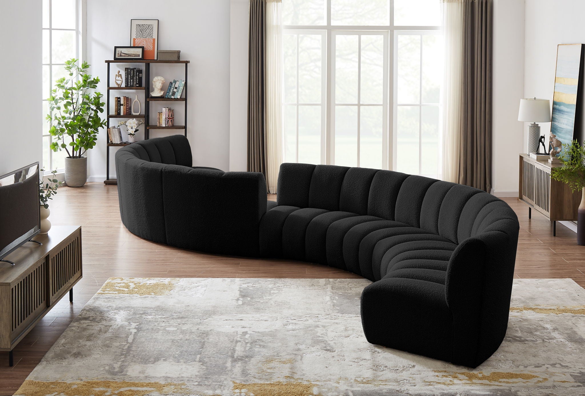Infinity - 8 Piece Boucle Modular Sectional - Urban Living Furniture (Los Angeles, CA)