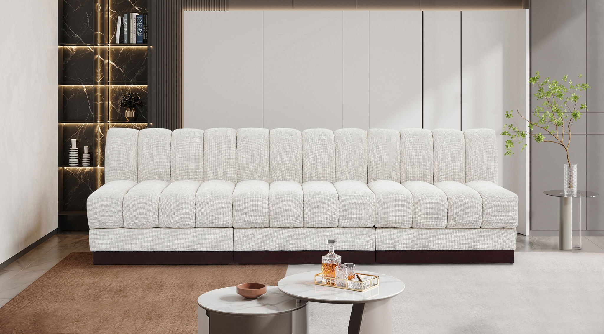 Quinn - 3 Seat Modular Armless Sofa - Urban Living Furniture (Los Angeles, CA)