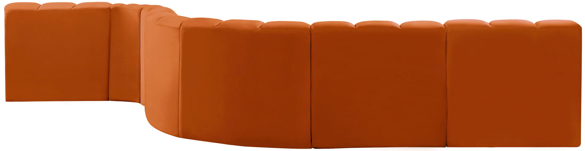 Arc - Velvet 7 Piece Modular Sofa