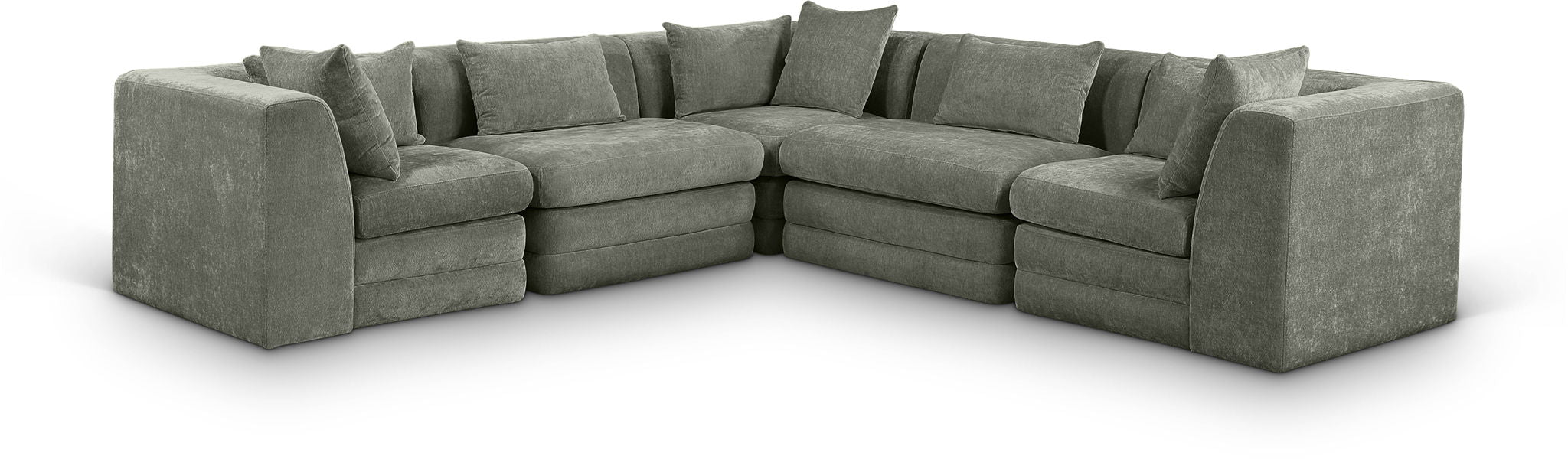 Stellar - 5 Piece Upholstered Modular Sectional - Urban Living Furniture (Los Angeles, CA)