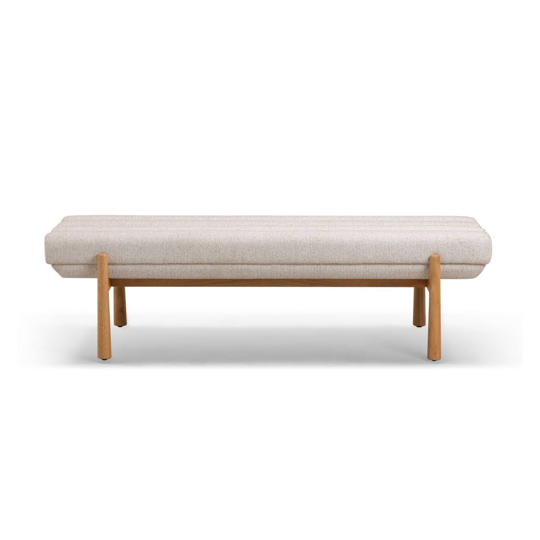 Julianna - Textured Fabric Bench