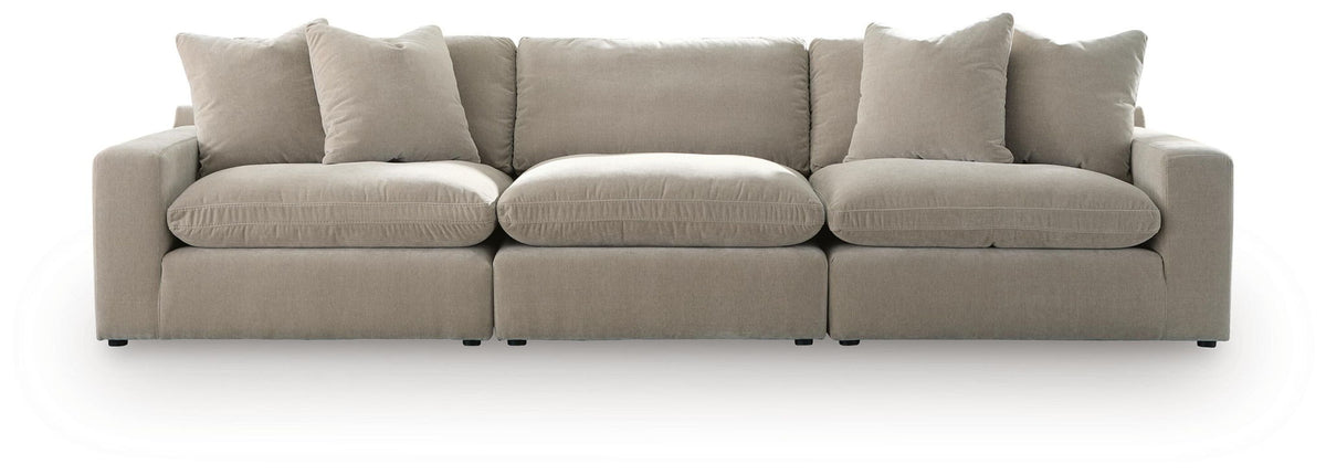 Maxton Heights - 3-Piece Sectional Sofa - Pebble