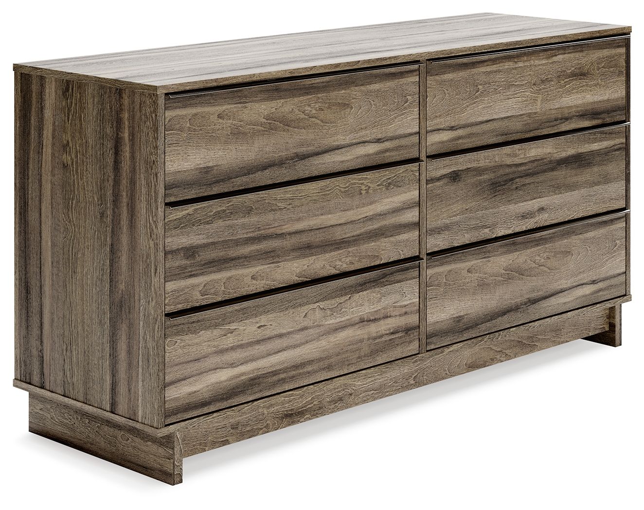 Shallifer - Brown - Six Drawer Dresser - Urban Living Furniture (Los Angeles, CA)