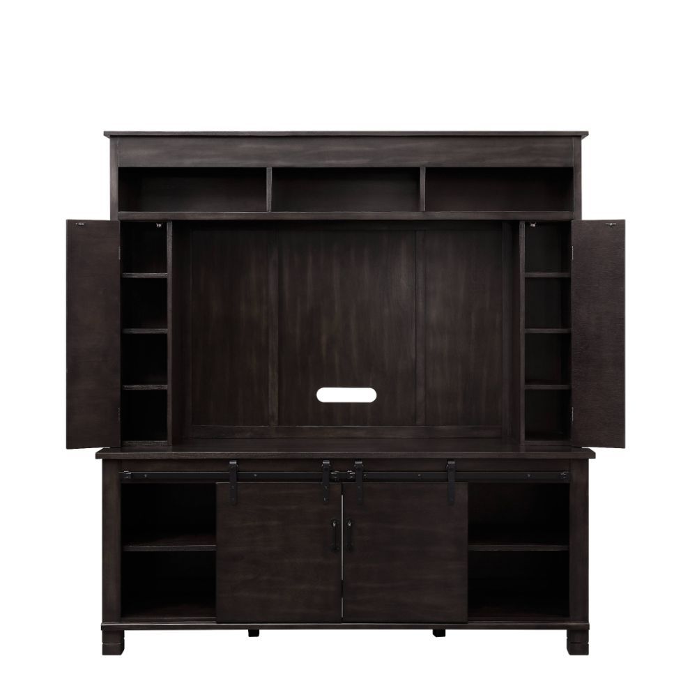 Apison - Entertainment Center (Include 91617Fir) - Espresso - Urban Living Furniture (Los Angeles, CA)