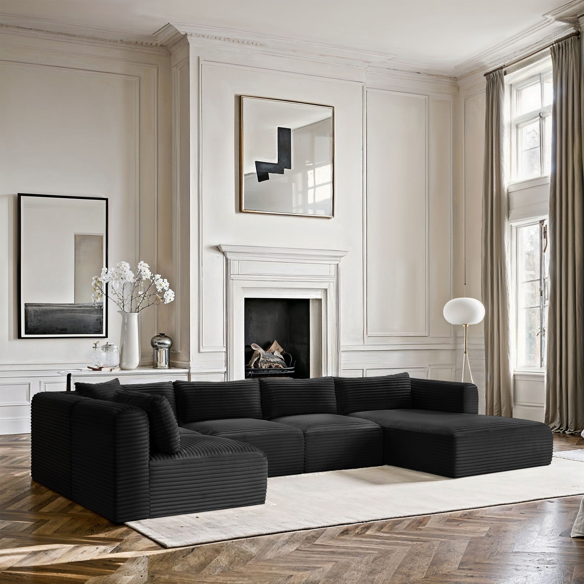 Shaggy - 5 Piece Modular U-Shaped Sectional - Urban Living Furniture (Los Angeles, CA)