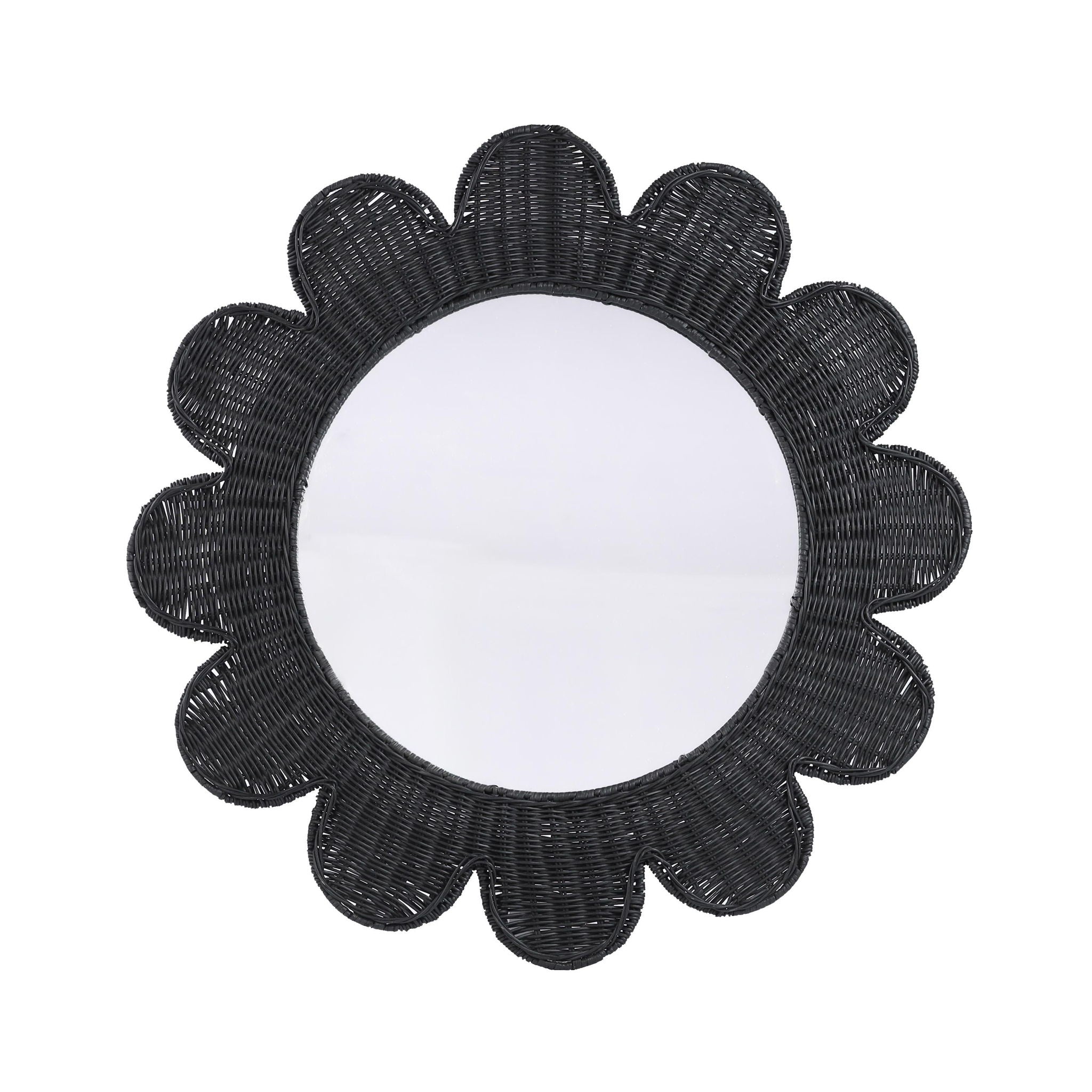 Coralie - Rattan Round Mirror - Urban Living Furniture (Los Angeles, CA)