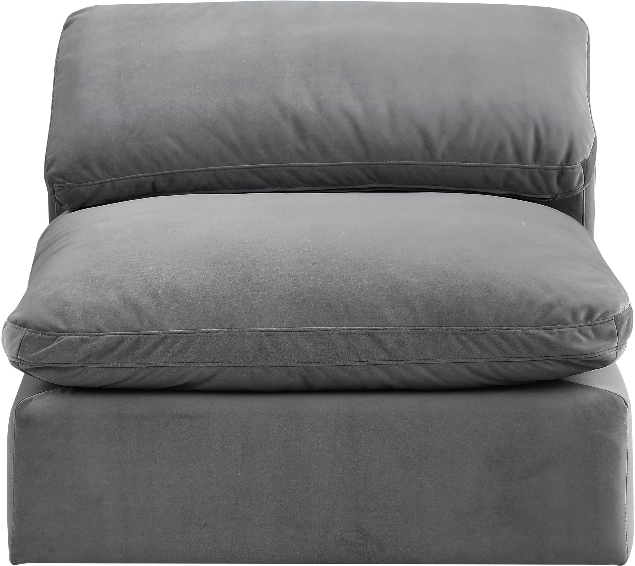 Comfy - Velvet Armless Chair - Urban Living Furniture (Los Angeles, CA)