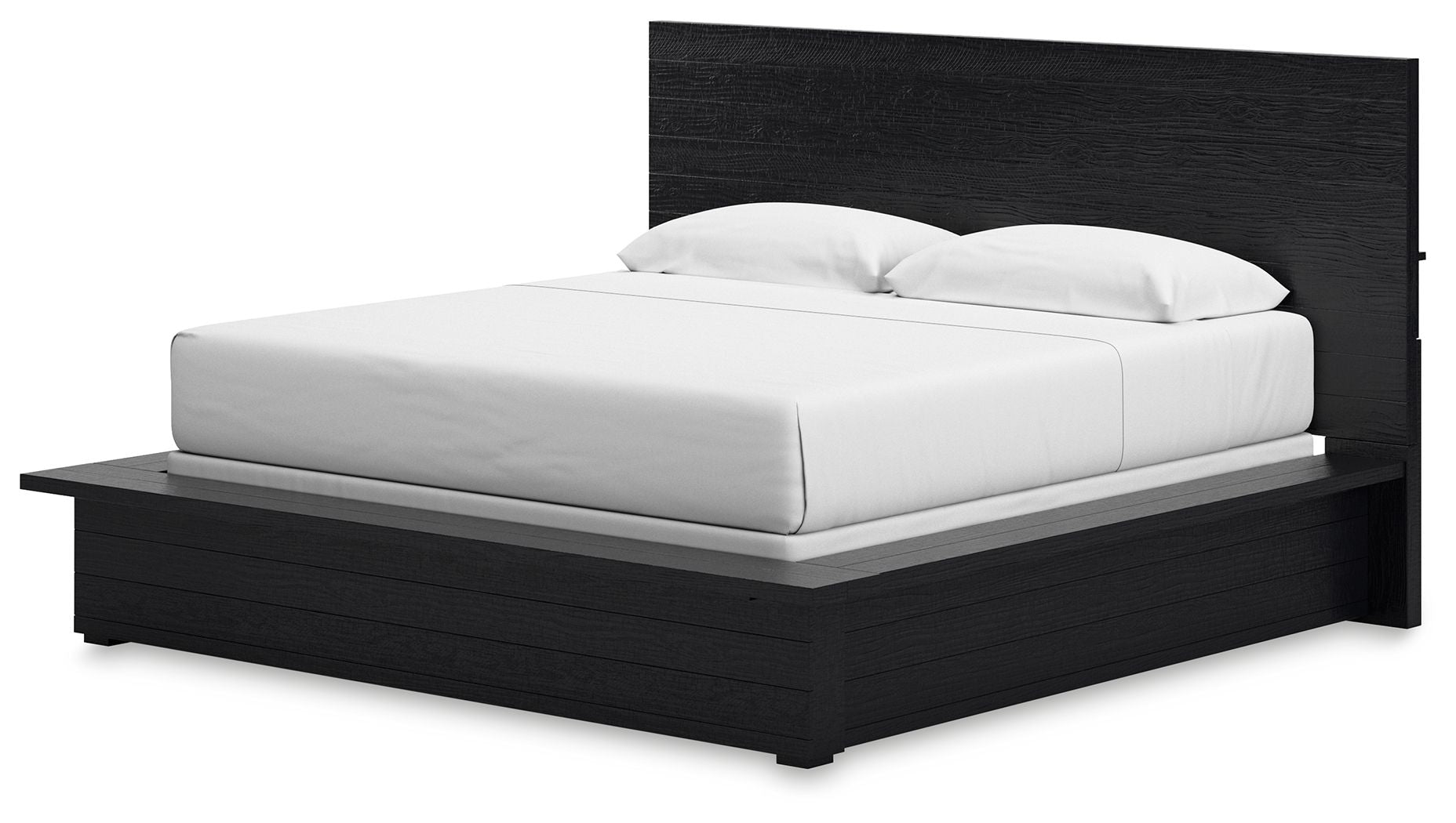 Londer - Black - King Panel Bed - Urban Living Furniture (Los Angeles, CA)