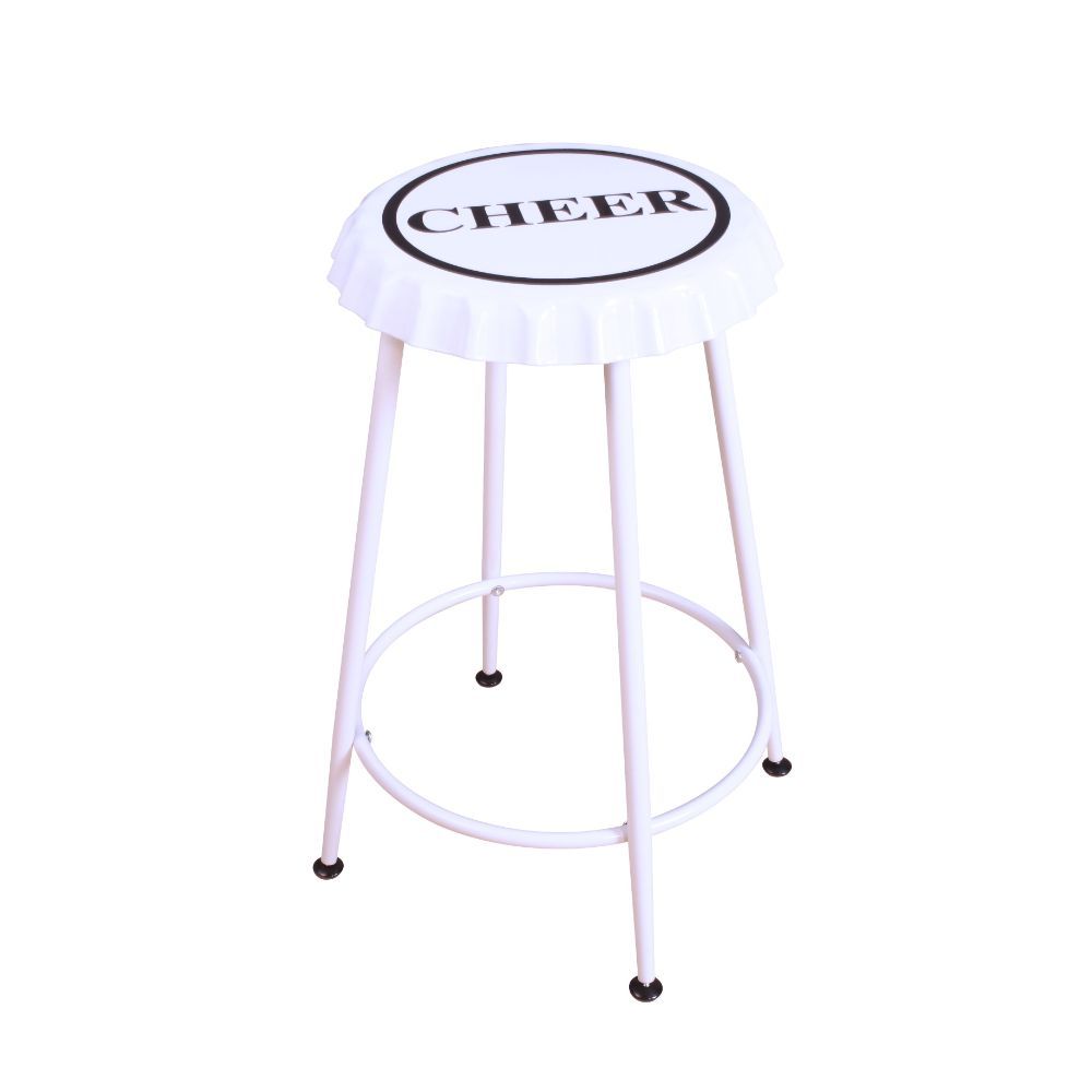 Mant - Stool (Set of 2) - White