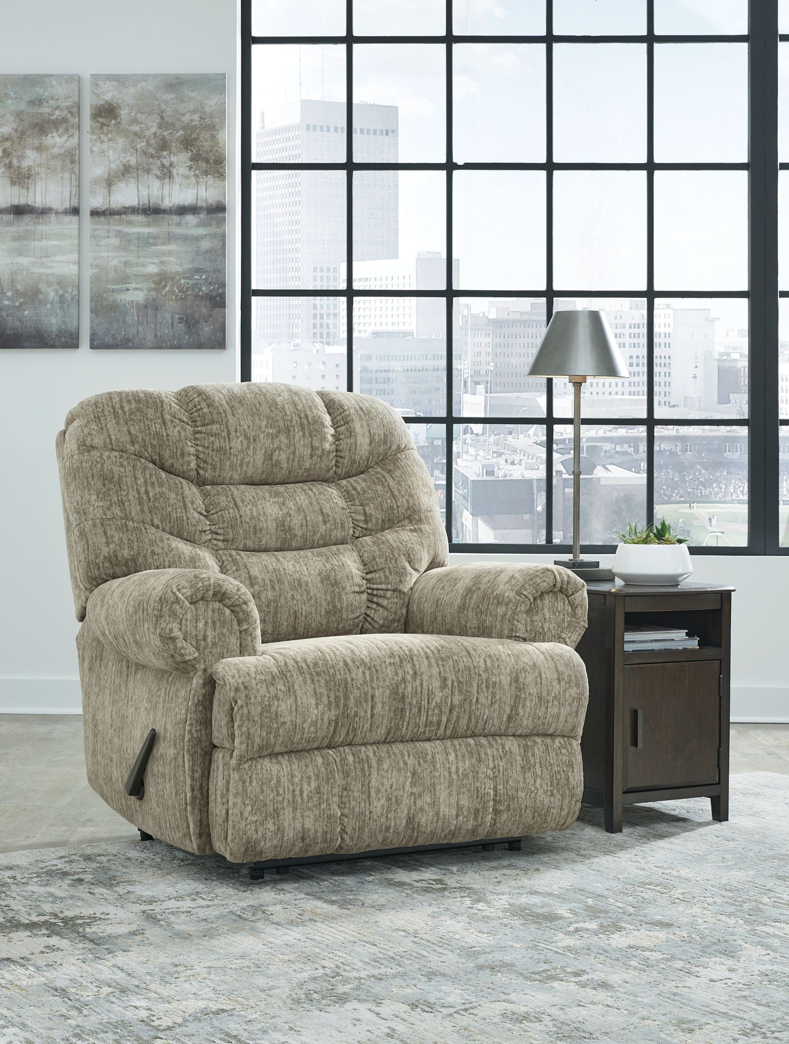 Movie Man - Zero Wall Recliner - Urban Living Furniture (Los Angeles, CA)