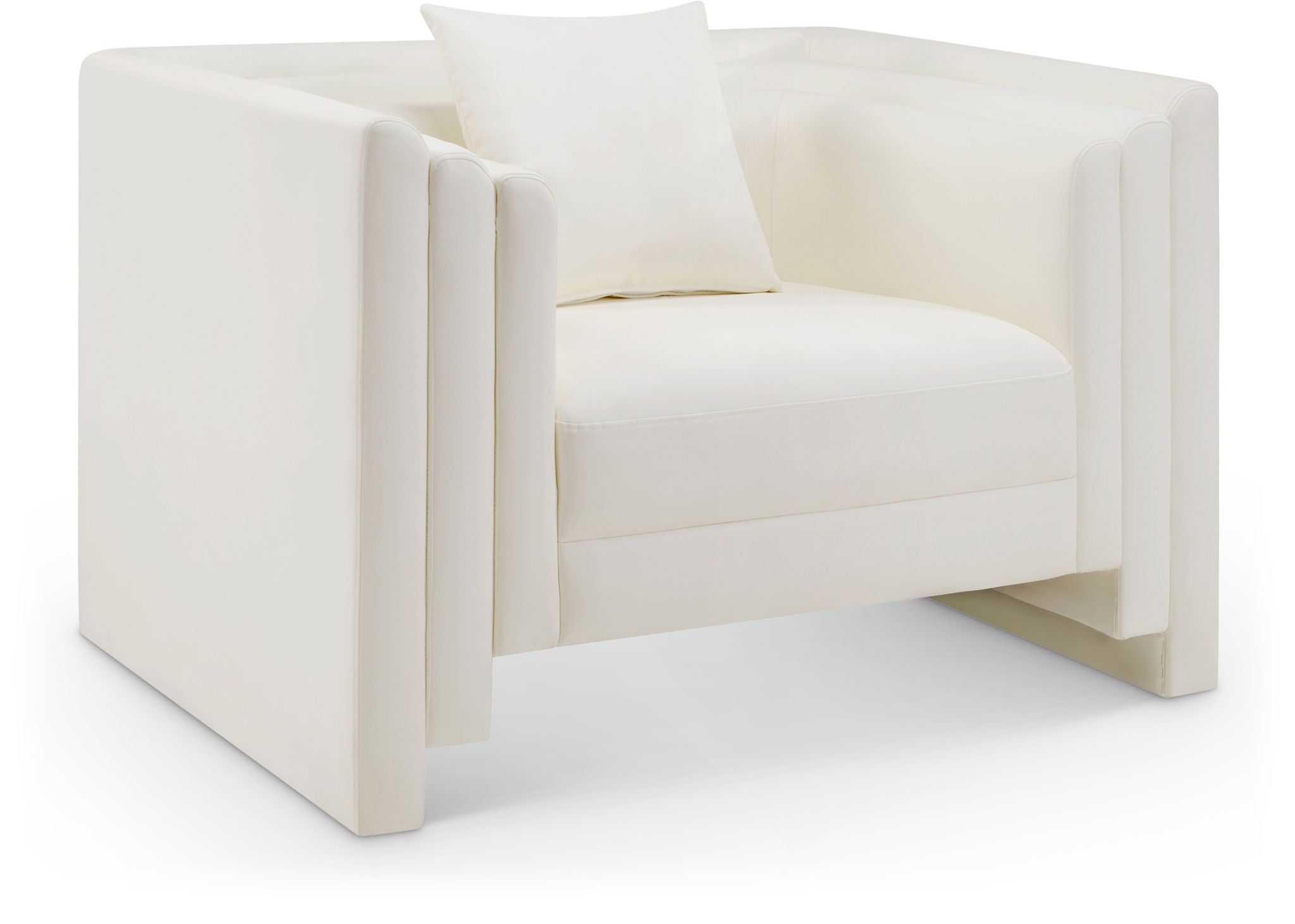 Everett - Vegan Leather Upholstered Chair - Urban Living Furniture (Los Angeles, CA)