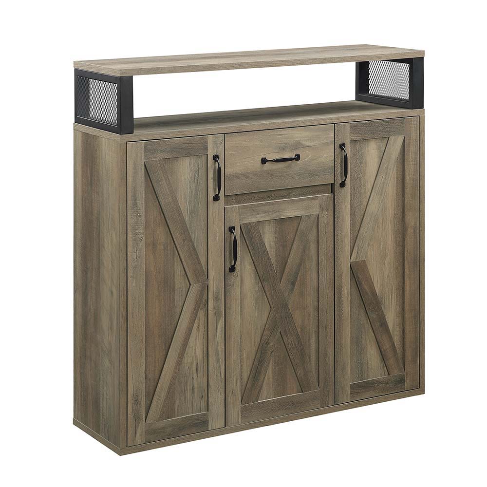 Abiram - Server - Rustic Oak - Urban Living Furniture (Los Angeles, CA)