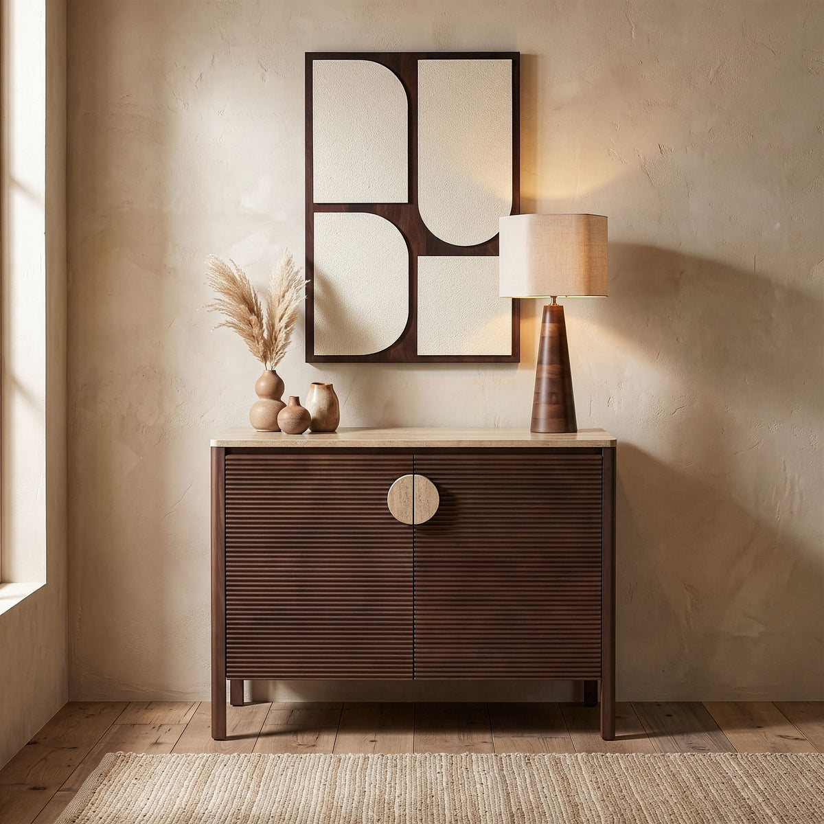 Varenna - Acacia Wood Sideboard / Buffet