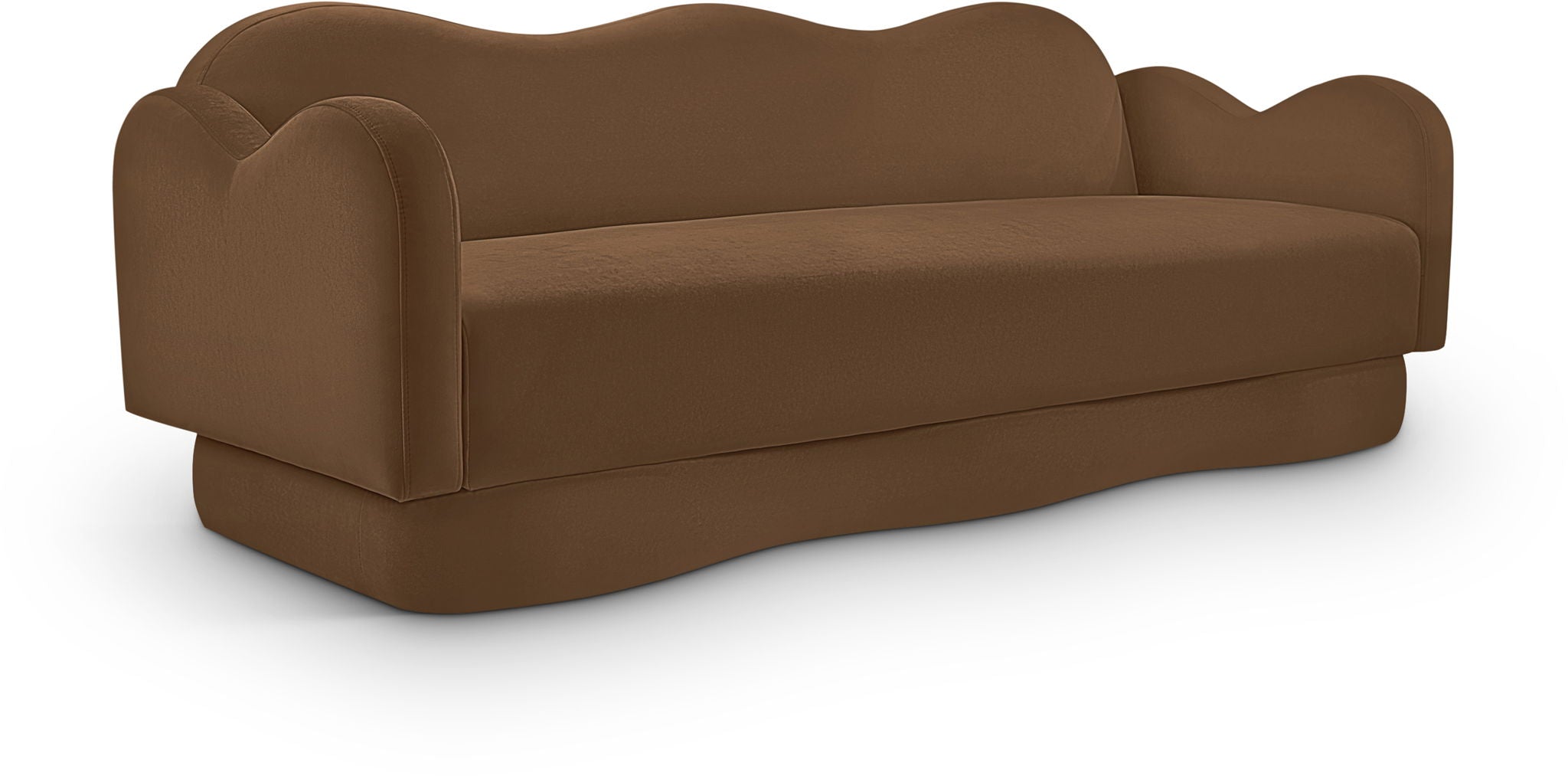 Bloom - Velvet Sofa - Saddle - Urban Living Furniture (Los Angeles, CA)