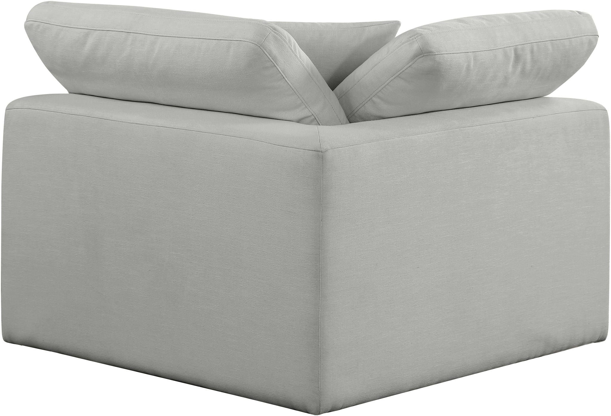 Comfy - Linen Corner Chair - Urban Living Furniture (Los Angeles, CA)