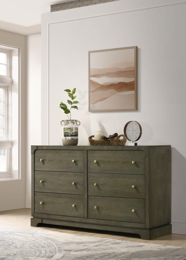 Gran Park - 6-Drawer Dresser Cabinet - Urban Living Furniture (Los Angeles, CA)