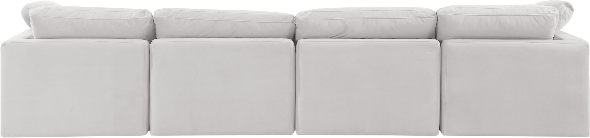 Indulge - Velvet 4 Seat Modular Sofa - Urban Living Furniture (Los Angeles, CA)