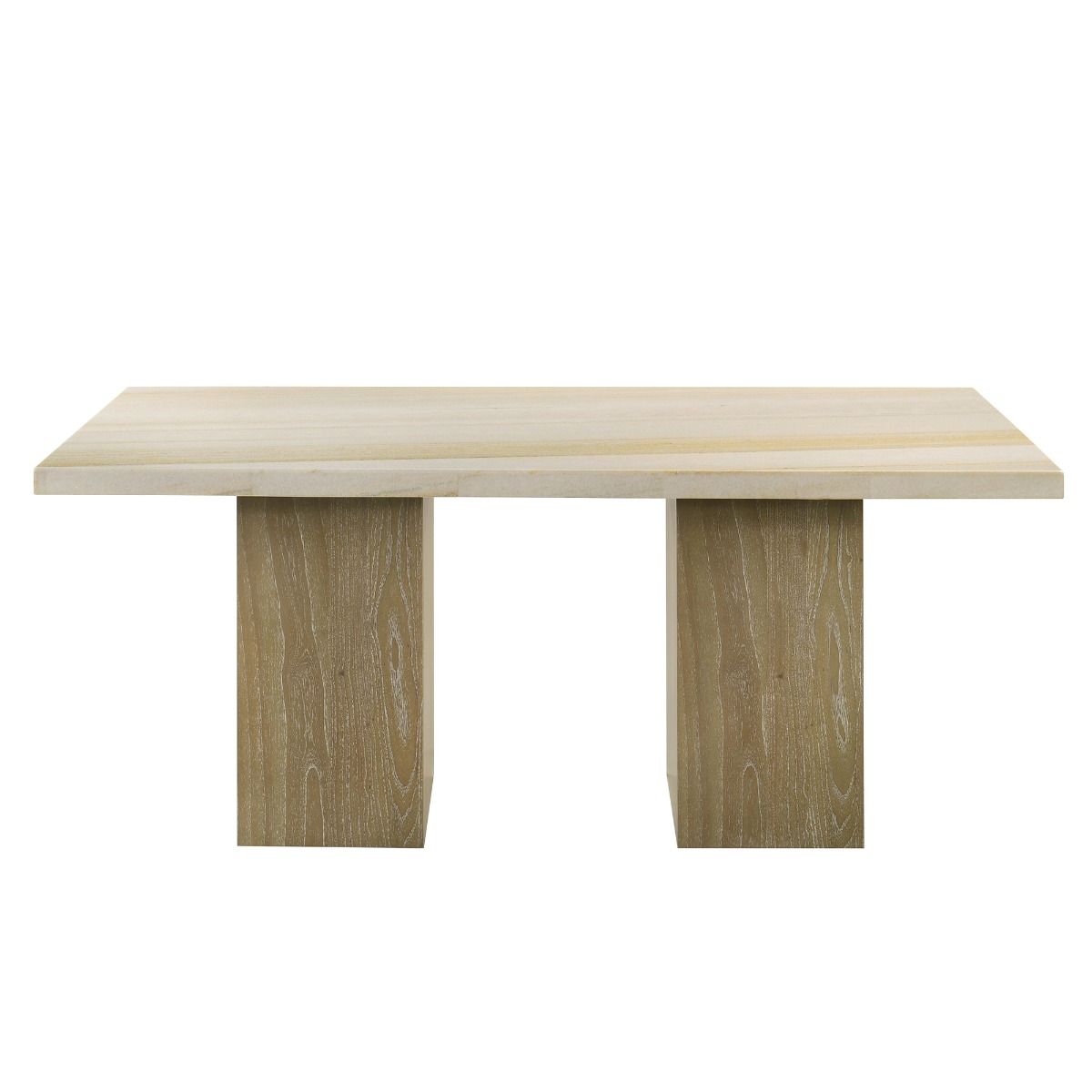 Olinda - Dining Table With Natrual Marble Top - Natrual - Urban Living Furniture (Los Angeles, CA)