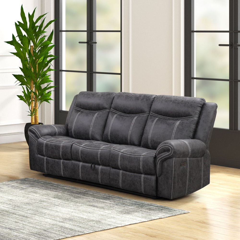 Zubaida - Sofa w/USB Dock & Console(Motion) - Urban Living Furniture (Los Angeles, CA)