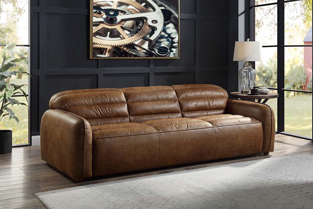 Rafer - Sofa - Cocoa Top Grain Leather - Urban Living Furniture (Los Angeles, CA)