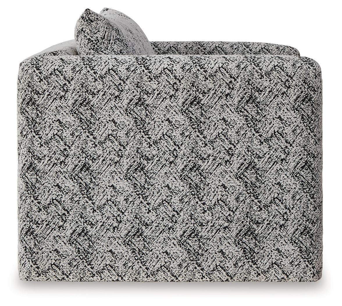 Kenbell - Black / White - Accent Chair - Urban Living Furniture (Los Angeles, CA)