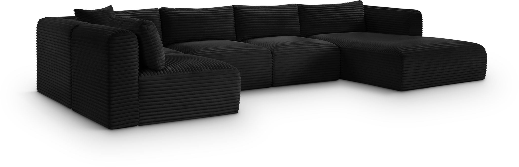 Shaggy - 5 Piece Modular U-Shaped Sectional - Urban Living Furniture (Los Angeles, CA)