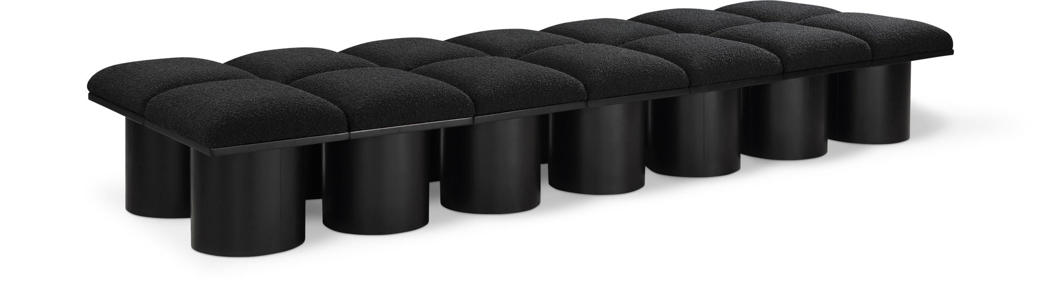 Pavilion - 14 Piece Modular Bench With Black Base - Urban Living Furniture (Los Angeles, CA)