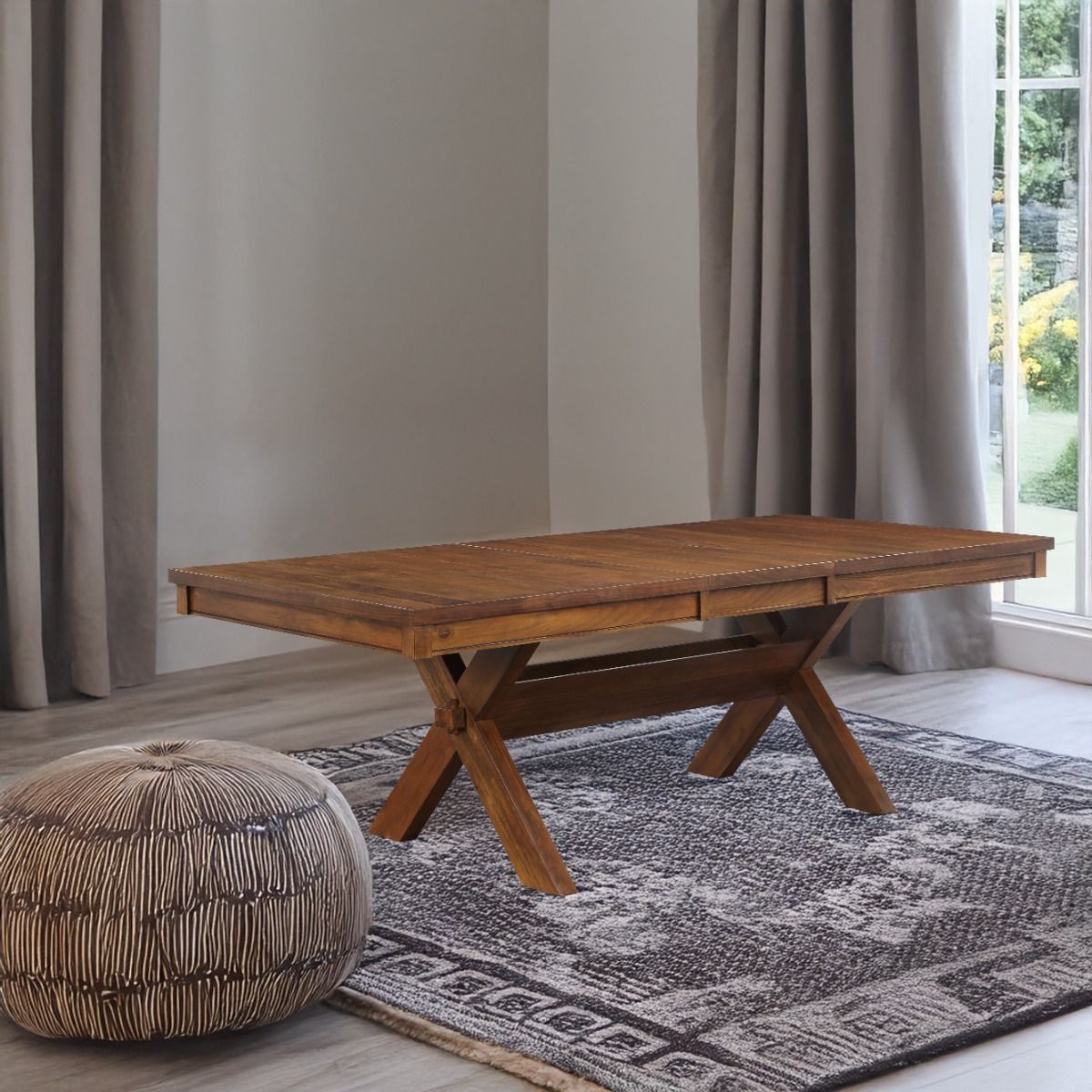 Apollo - Dining Table - Walnut - Urban Living Furniture (Los Angeles, CA)