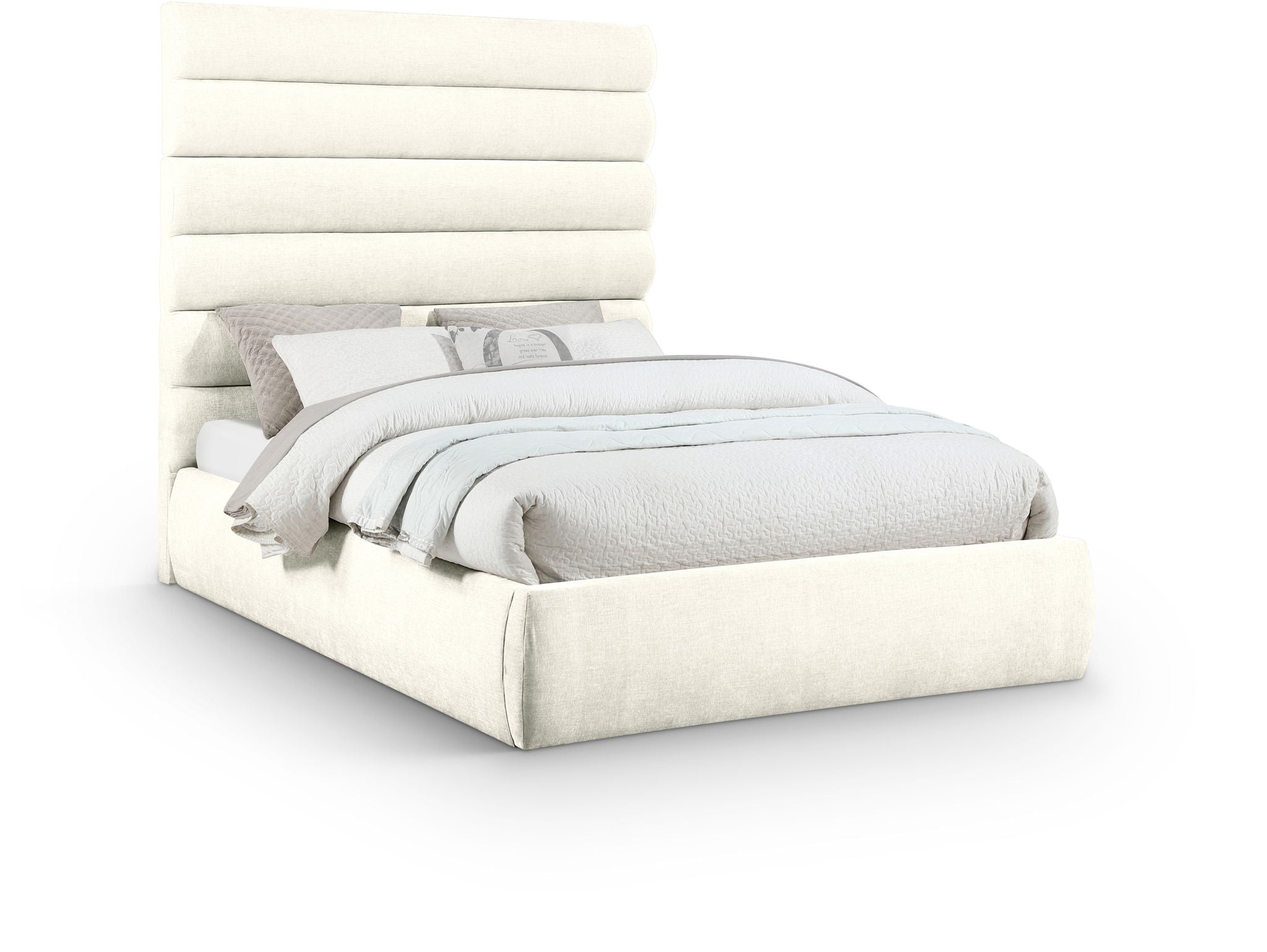 Adam - Chenille Fabric Bed With 70.5" Headboard - Urban Living Furniture (Los Angeles, CA)