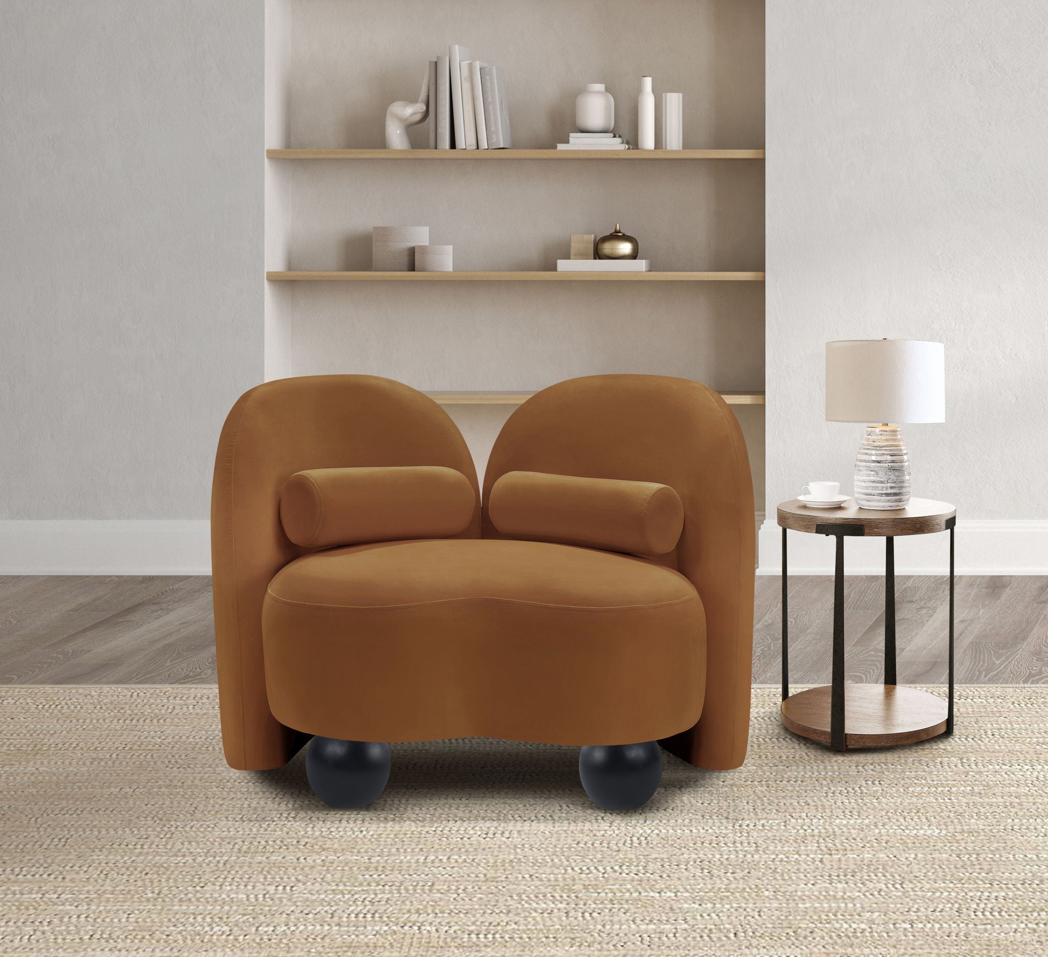 Daphne - Velvet Chair - Urban Living Furniture (Los Angeles, CA)