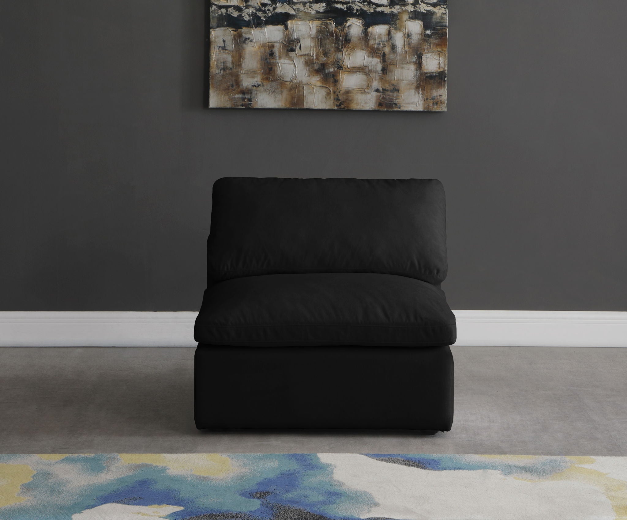 Plush - Modular Armless Chair - Urban Living Furniture (Los Angeles, CA)