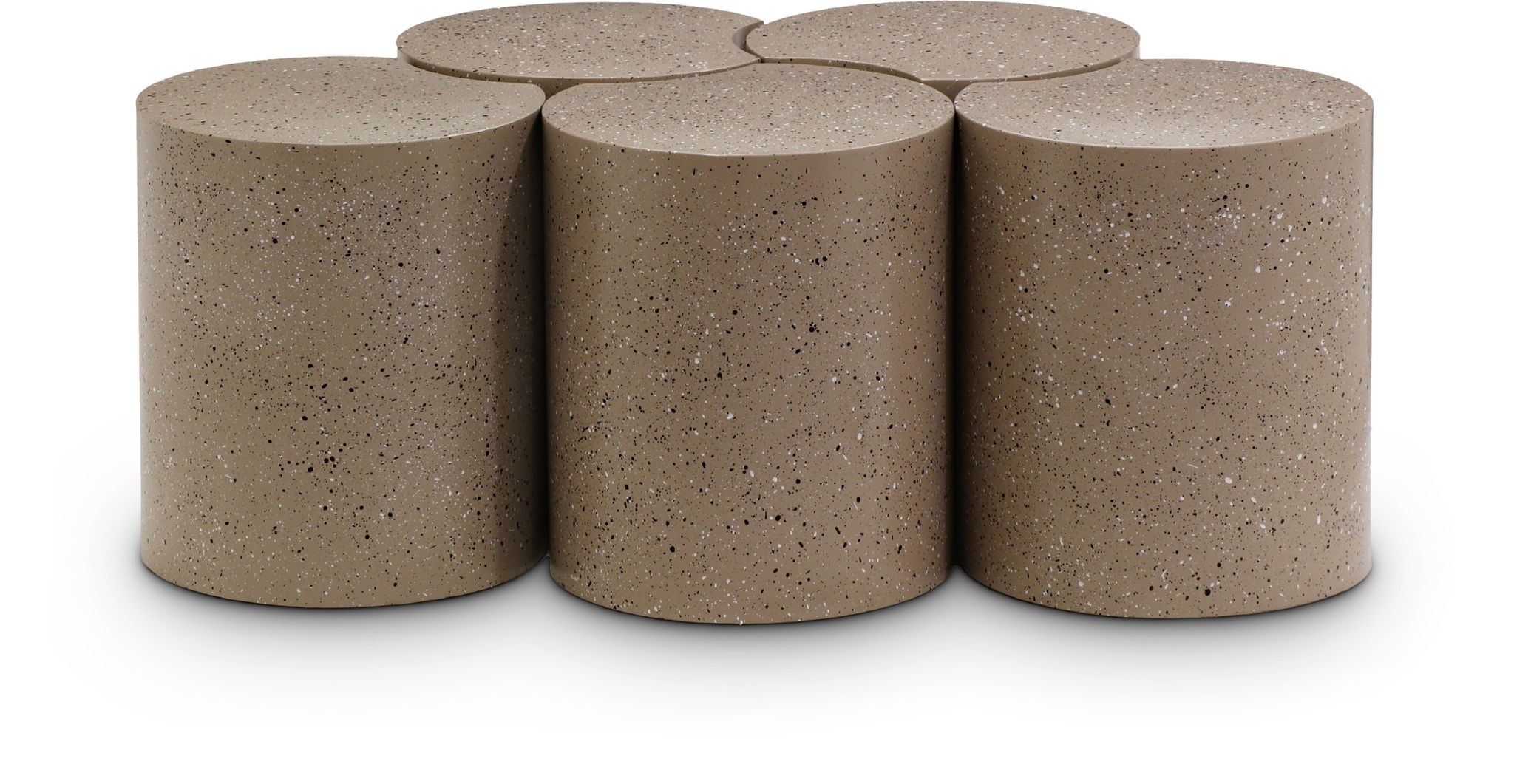 Dimple - 5 Piece Modular Coffee Table - Terazzo Finish - Urban Living Furniture (Los Angeles, CA)