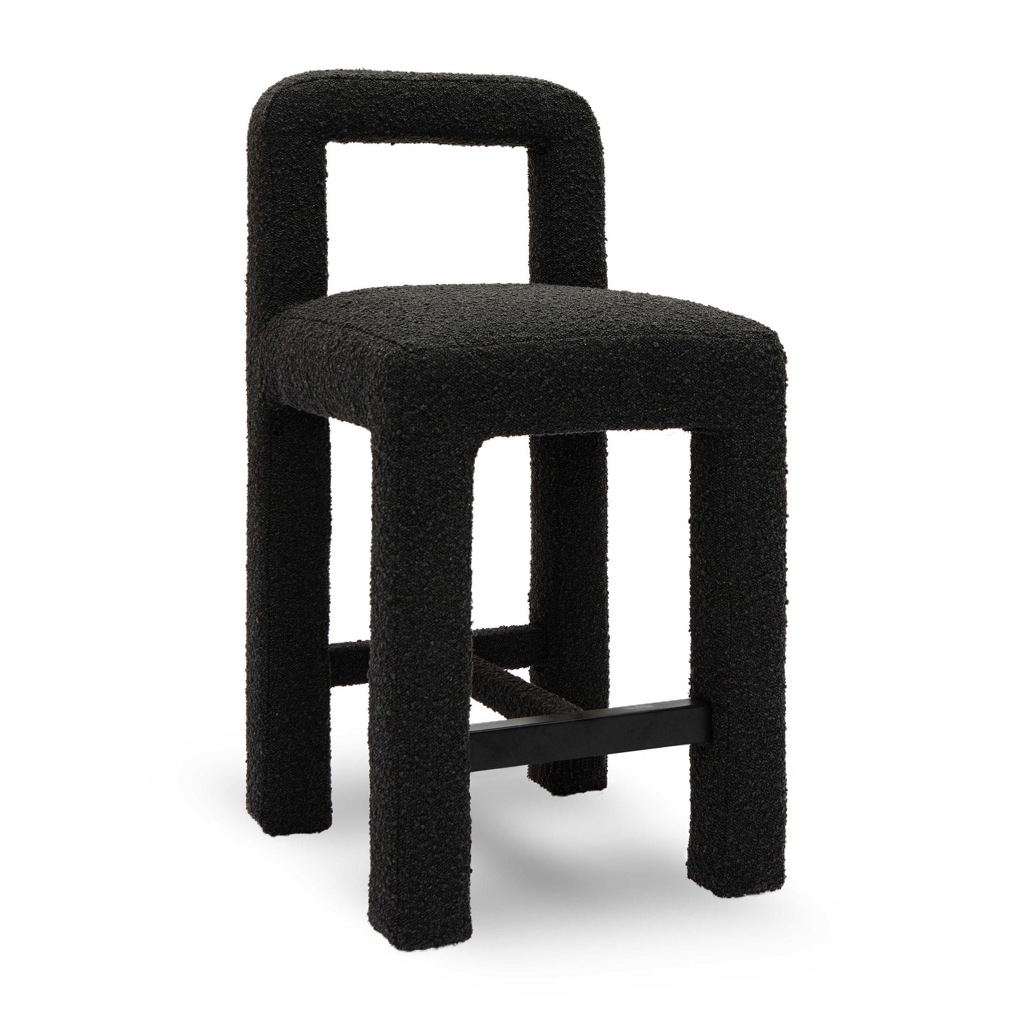 Hazel - Boucle Counter Stool - Urban Living Furniture (Los Angeles, CA)