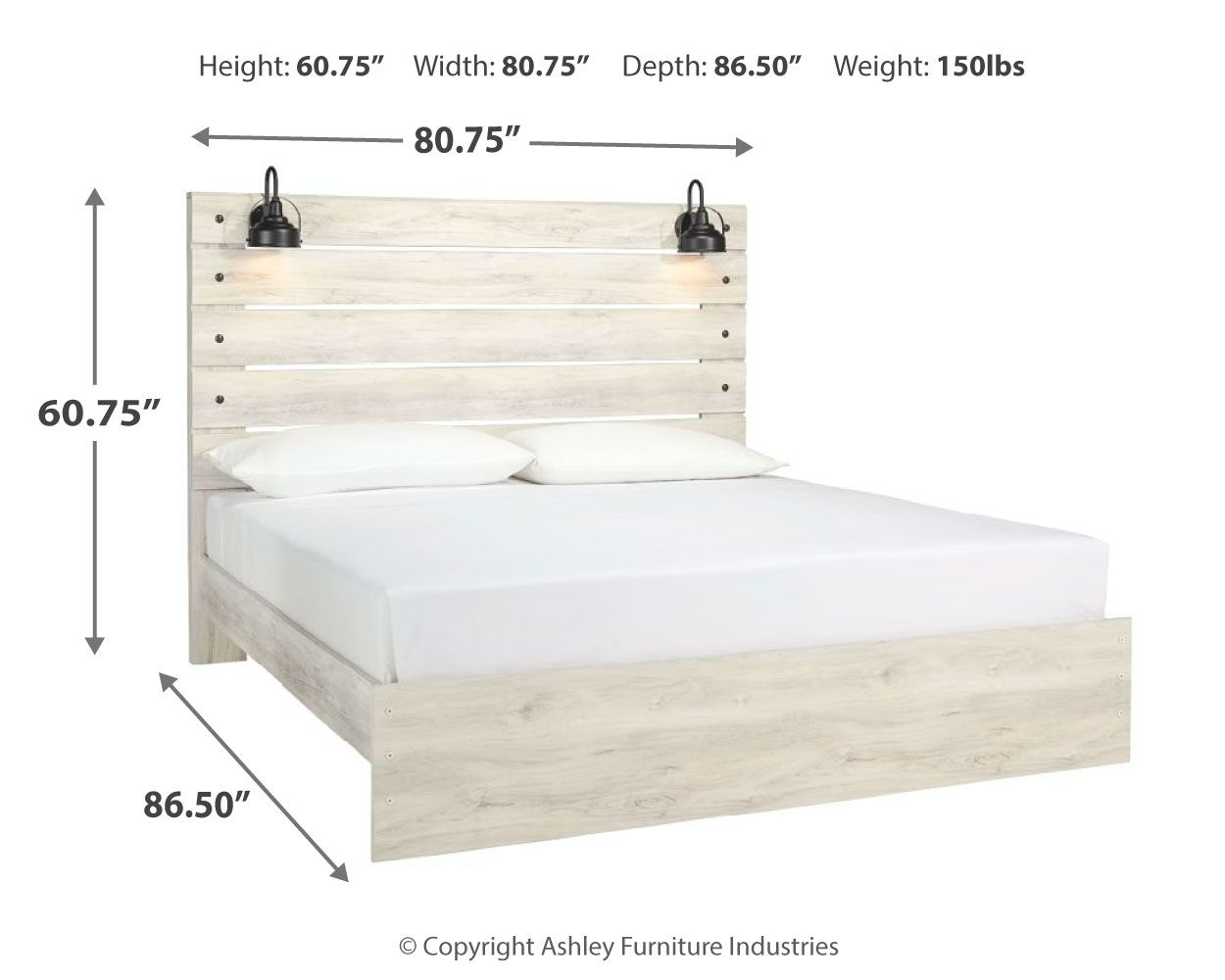 Cambeck - Panel Bed - Urban Living Furniture (Los Angeles, CA)