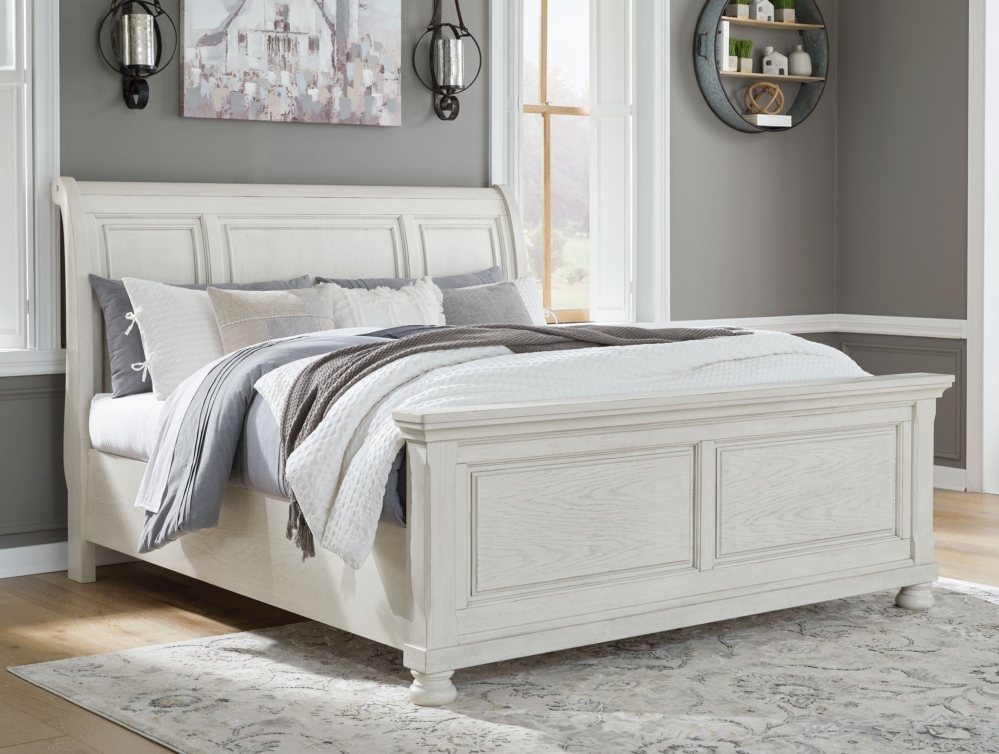 Robbinsdale - Sleigh Bed - Urban Living Furniture (Los Angeles, CA)