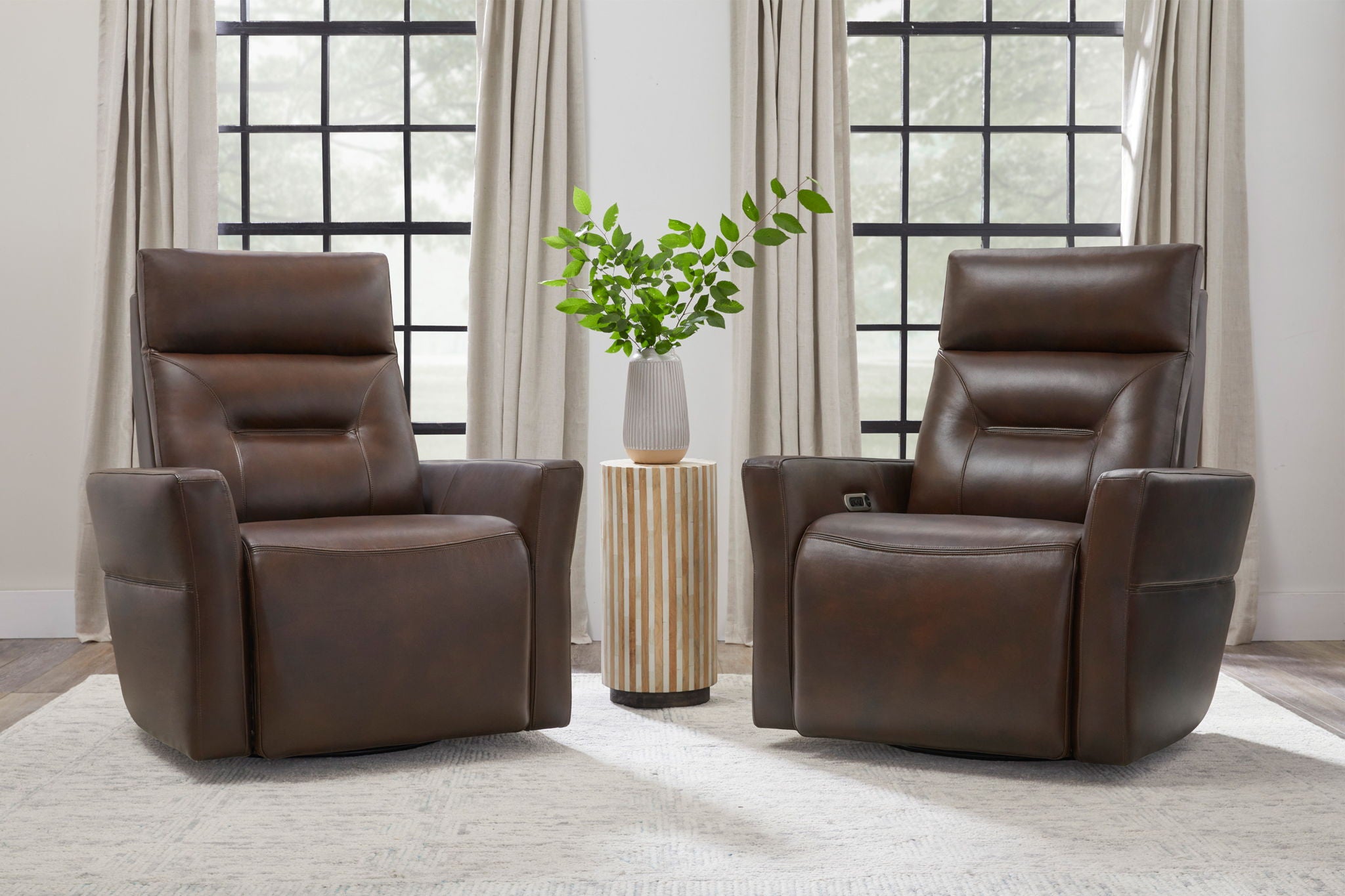 Remmington - Power Swivel Glider Recliner - Urban Living Furniture (Los Angeles, CA)