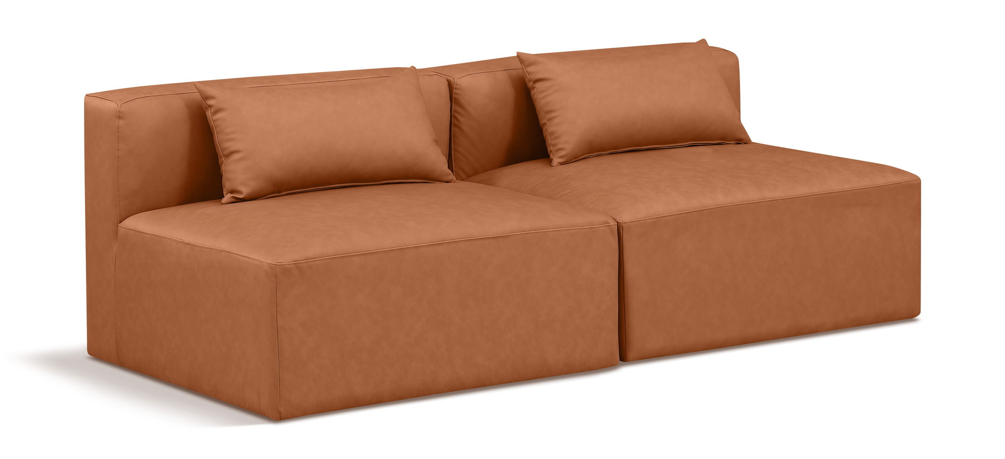Cube - Modular 2 Seat Armless Sofa - Urban Living Furniture (Los Angeles, CA)