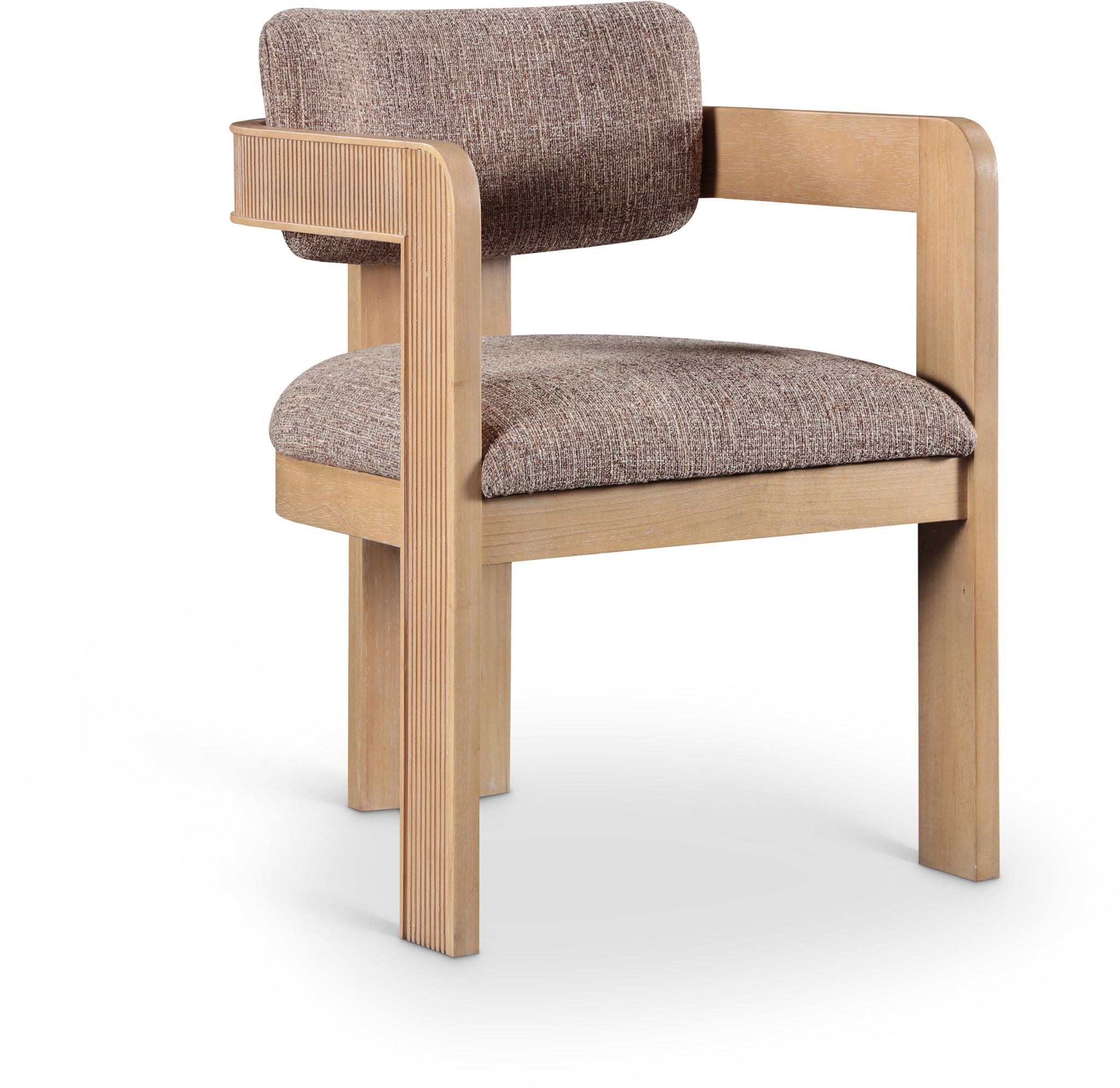 Sacha - Linen Dining Chair With Natural Base (Set of 2) - Urban Living Furniture (Los Angeles, CA)