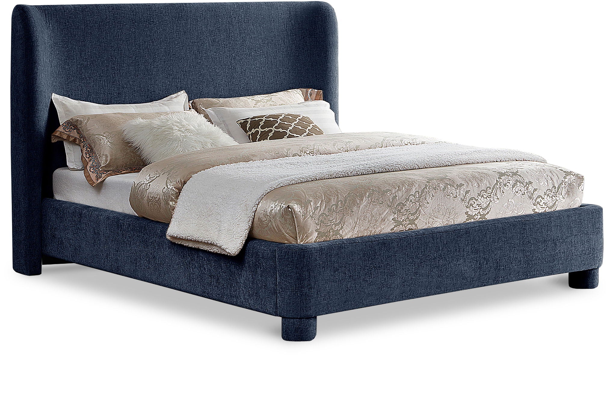 Penny - Chenille Fabric Bed - Urban Living Furniture (Los Angeles, CA)