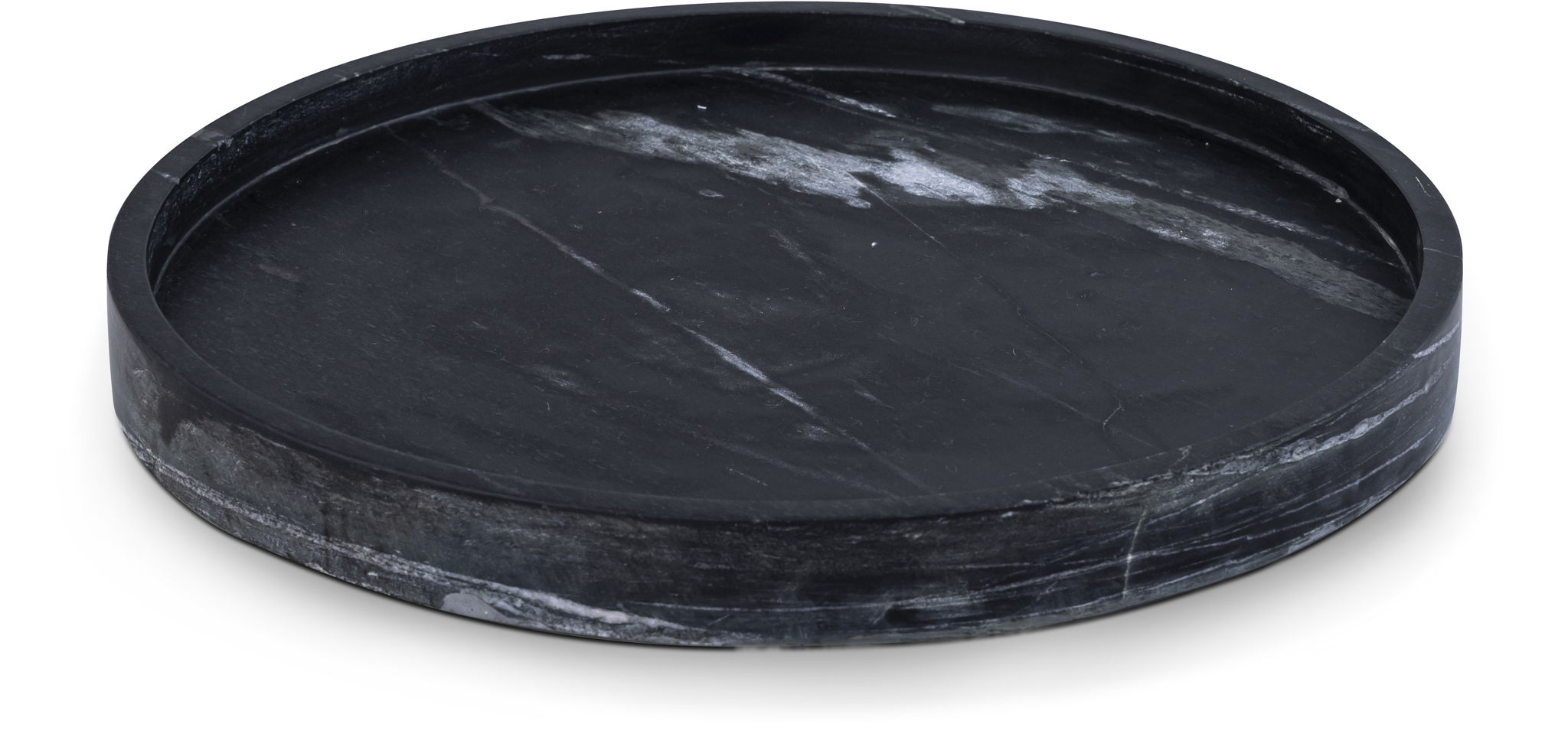 Barletta - Marble Round Tray - Urban Living Furniture (Los Angeles, CA)