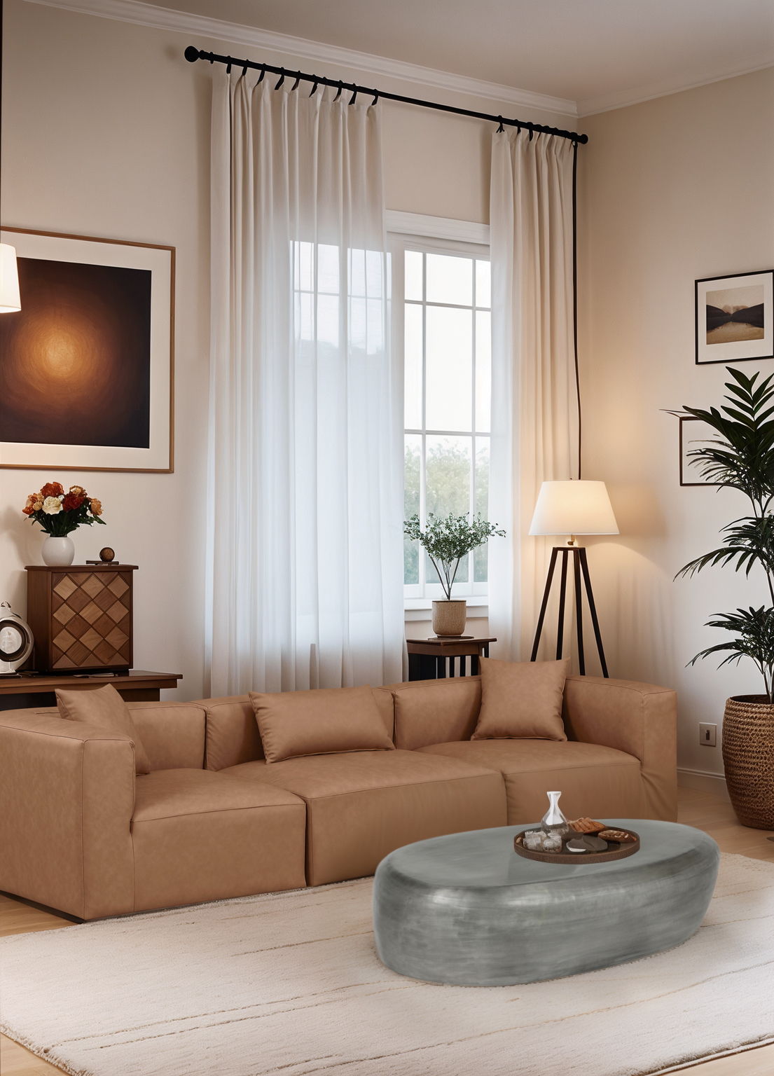 Capsule - Aluminum Coffee Table - Urban Living Furniture (Los Angeles, CA)