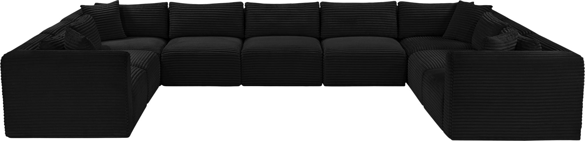 Shaggy - 9 Piece Modular U-Shaped Sectional - Urban Living Furniture (Los Angeles, CA)