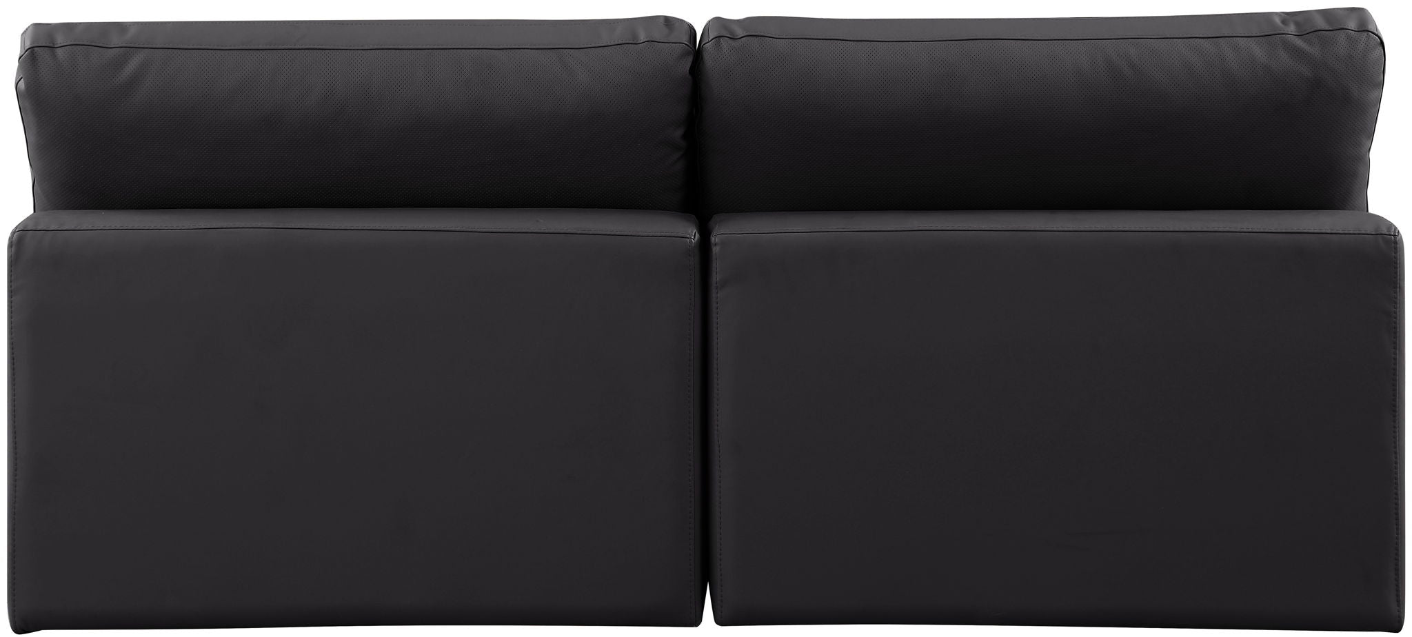 Comfy - Faux Leather Modular Armless Sofa 2 Seats - Urban Living Furniture (Los Angeles, CA)