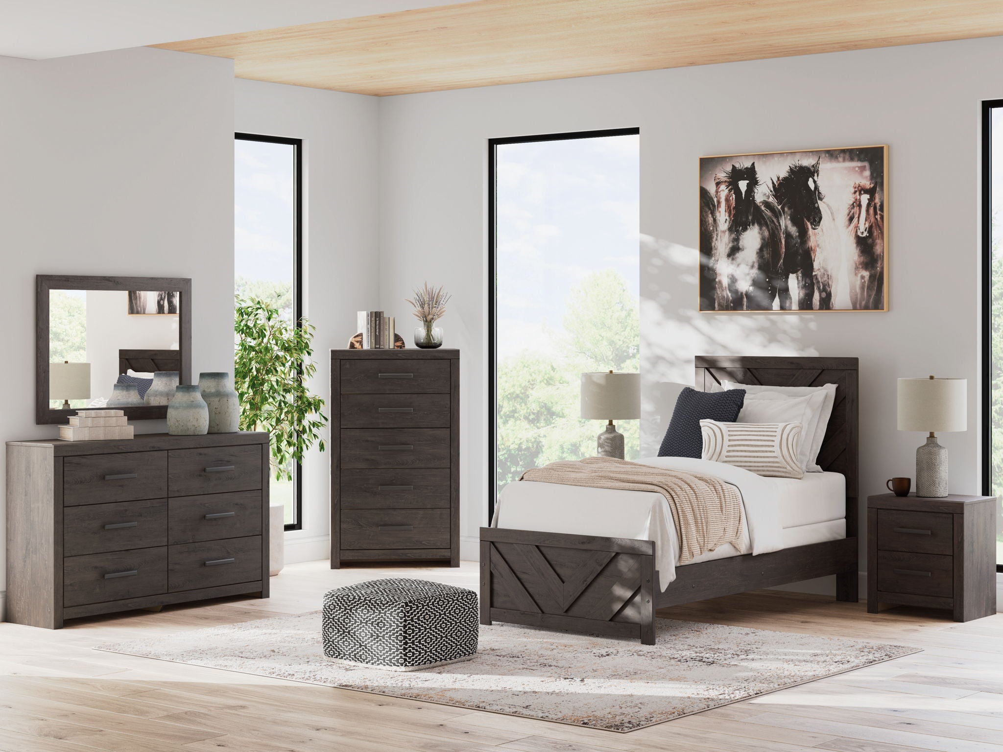 Prendonea - Panel Bedroom Set - Urban Living Furniture (Los Angeles, CA)