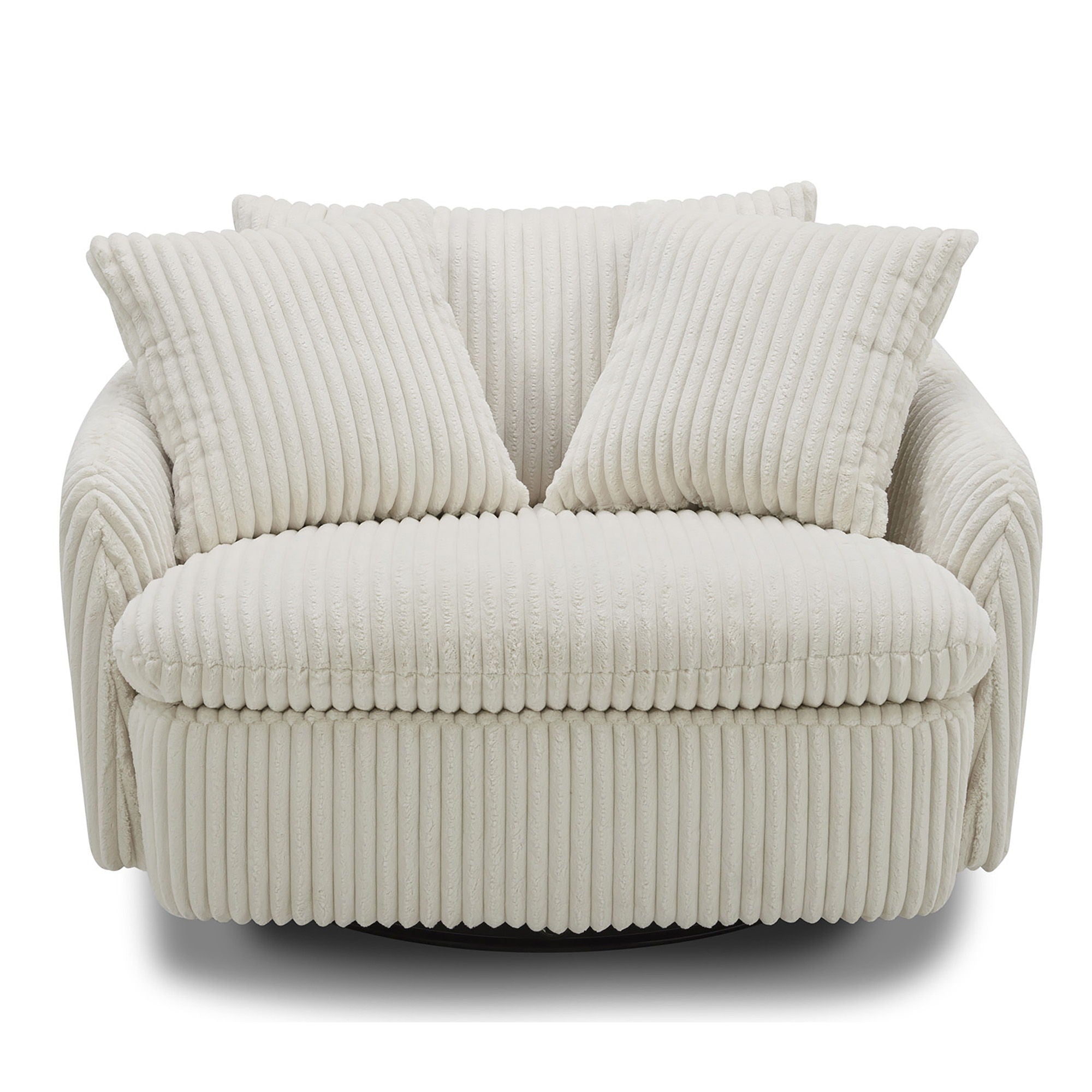 Boomer - Large Swivel Chair with 2 Pillows - Urban Living Furniture (Los Angeles, CA)