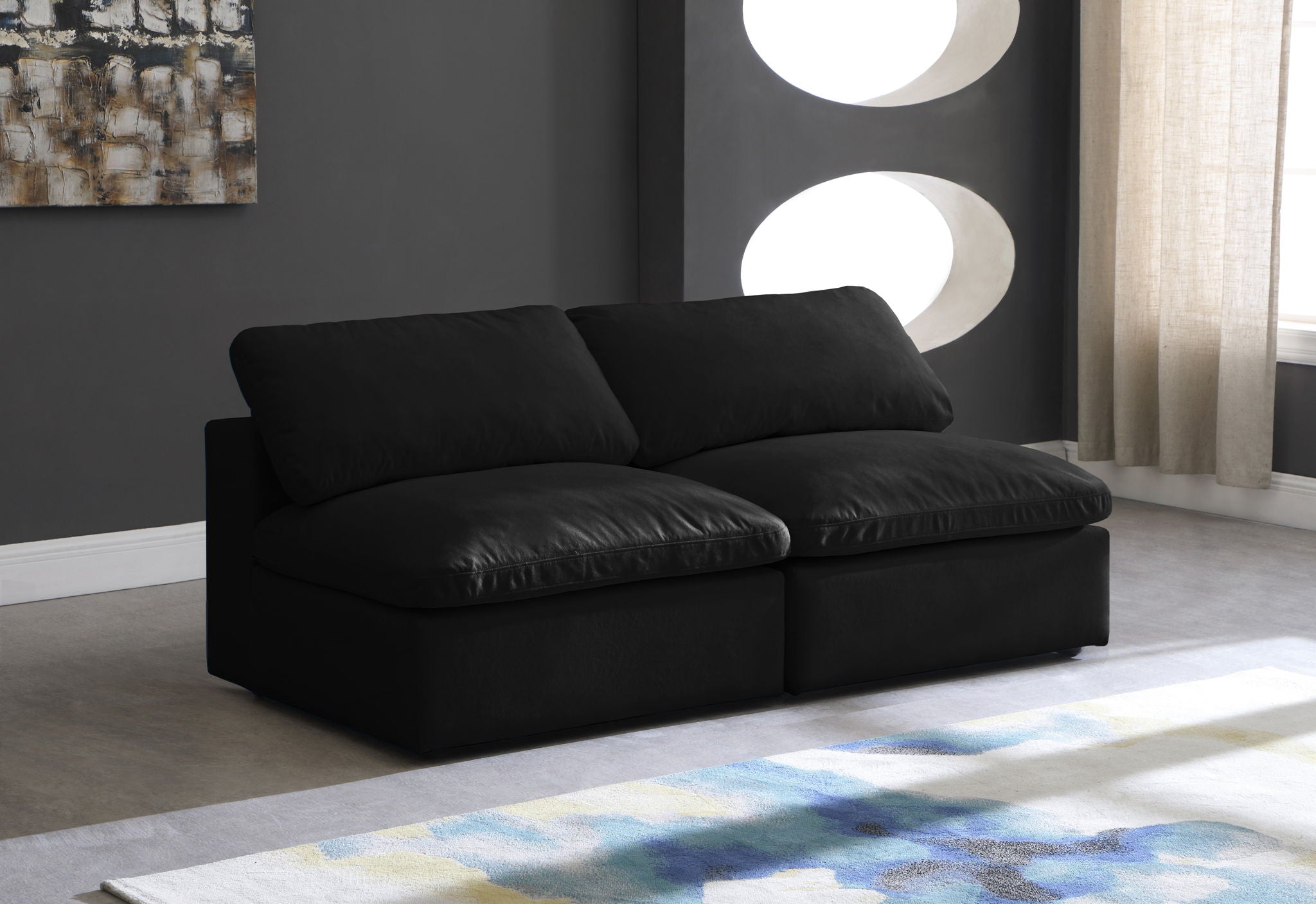 Cozy - Modular Armless 2 Seat Sofa - Urban Living Furniture (Los Angeles, CA)