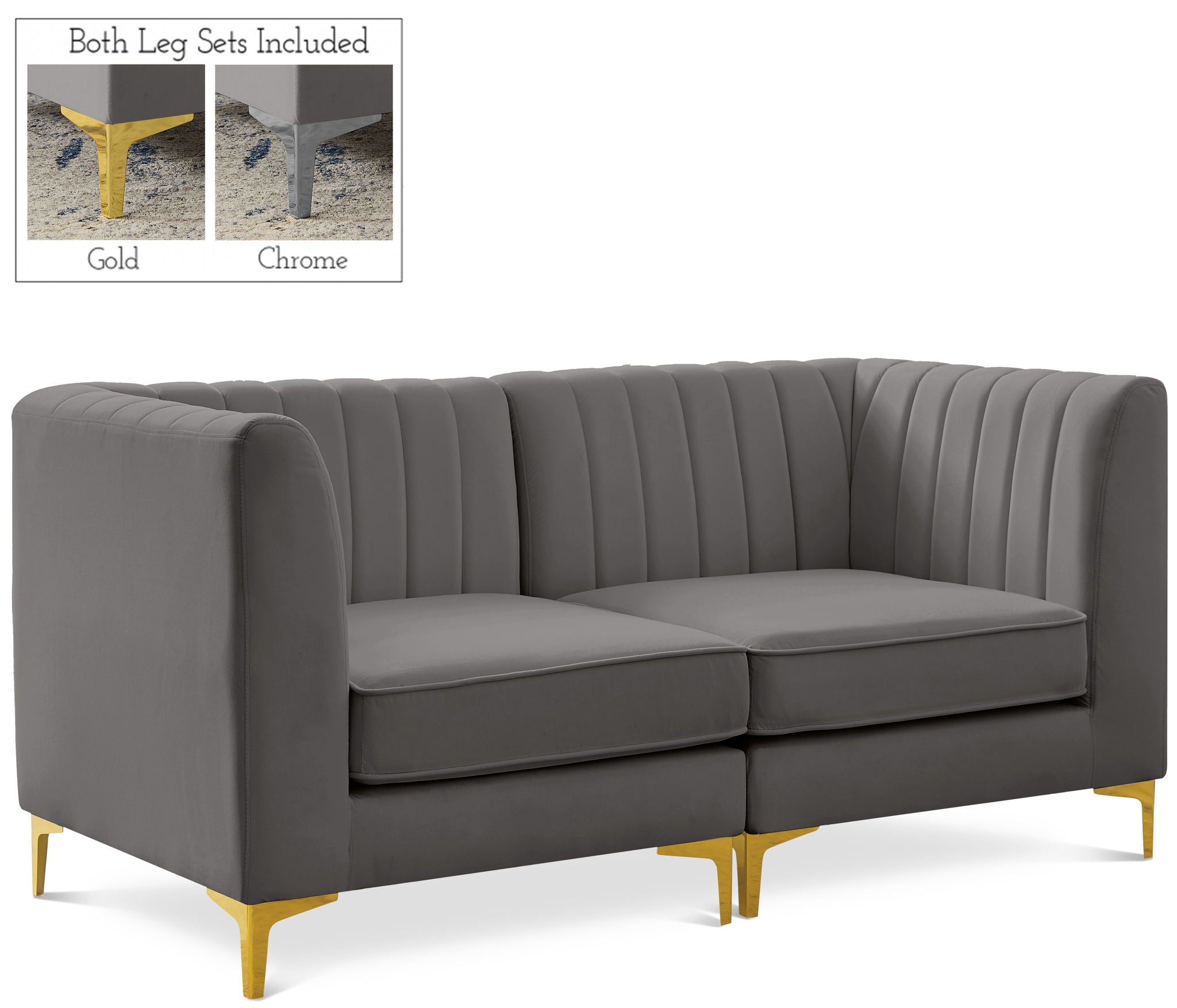 Alina - 2 Piece Modular Sectional - Urban Living Furniture (Los Angeles, CA)