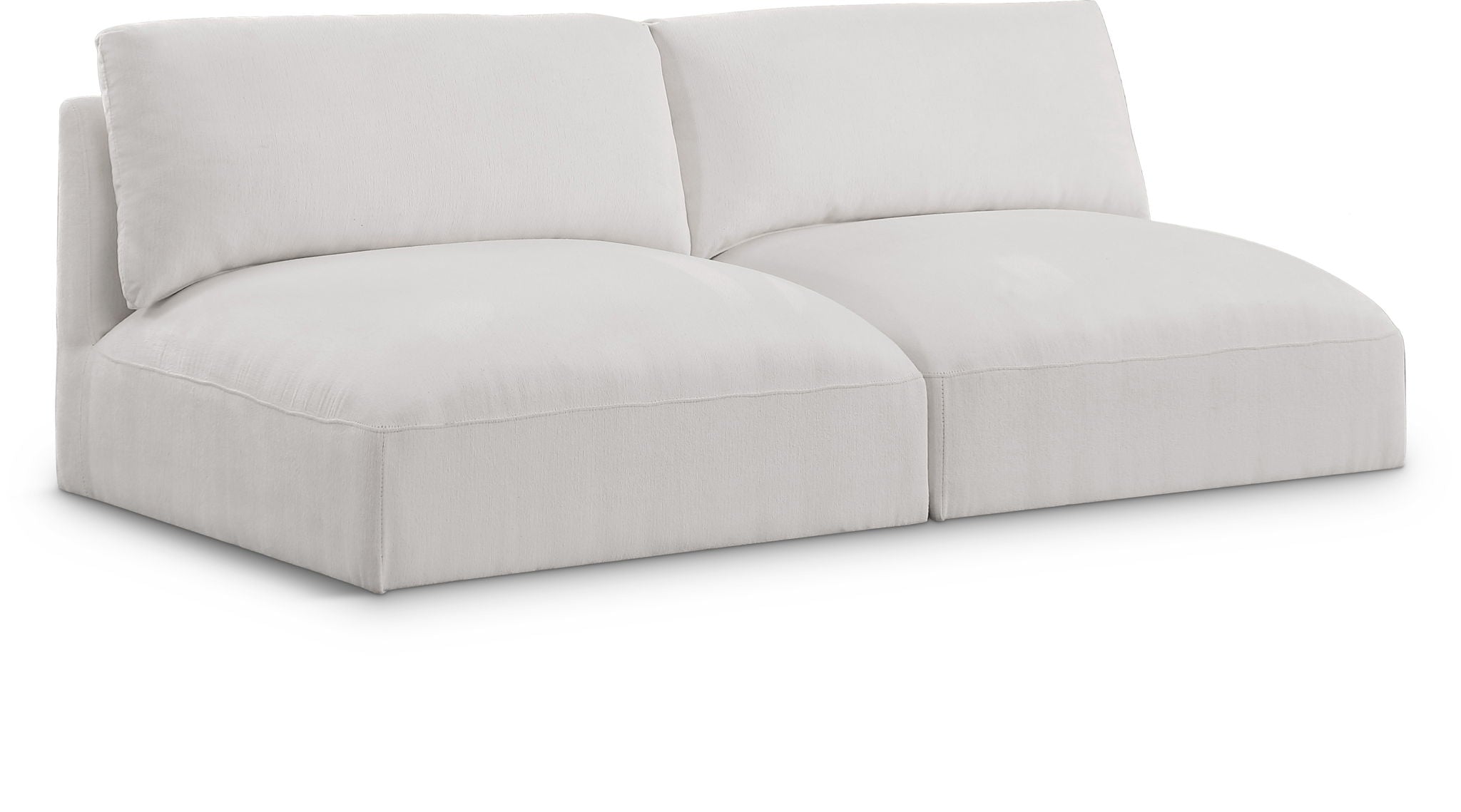 Ease - 2 Seat Modular Armless Sofa - Urban Living Furniture (Los Angeles, CA)