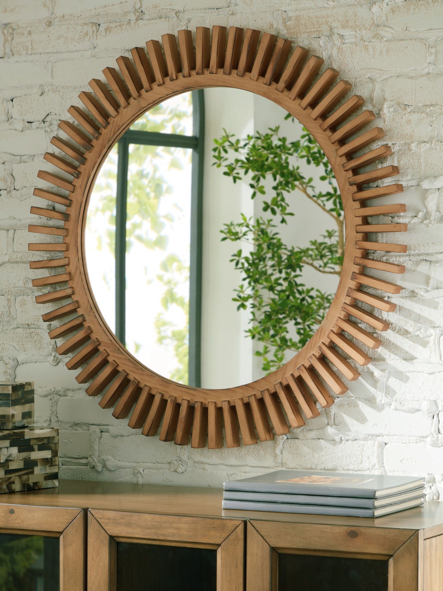 Tedwell - Brown - Accent Mirror - Urban Living Furniture (Los Angeles, CA)